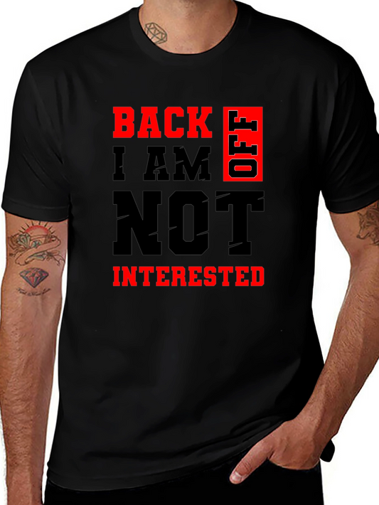 Back Off Graphic Tee - Sarcastic Funny T-Shirt