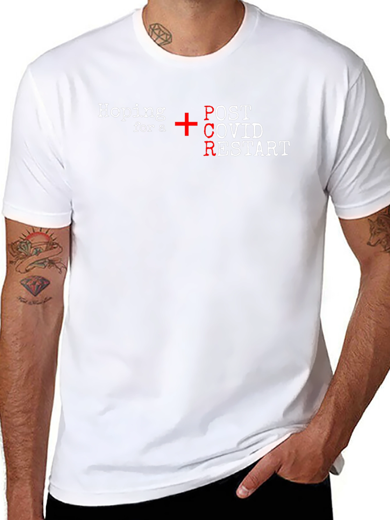 Hoping For PCR Post COVID Restart T-Shirt