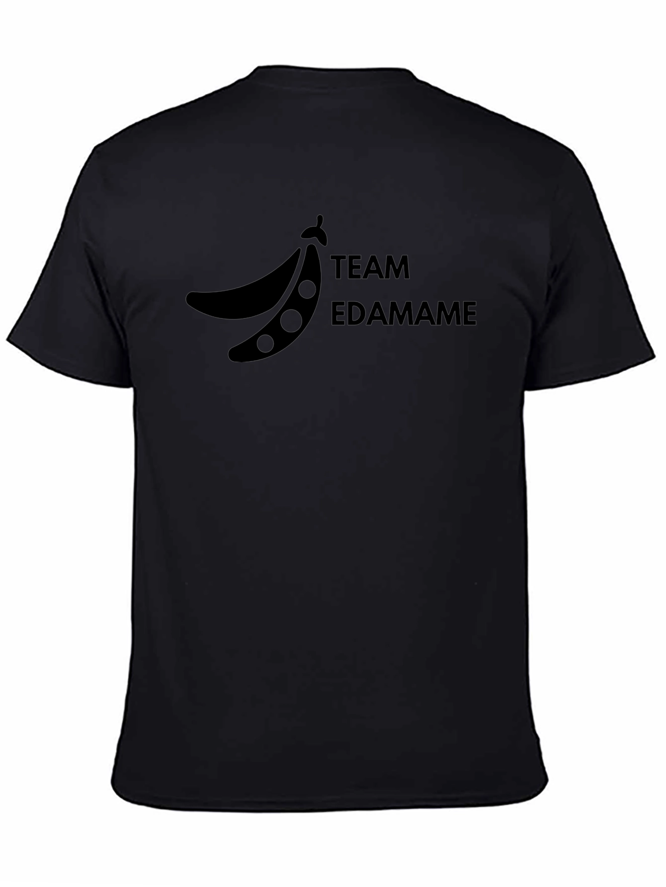 Team Edamame Black T-Shirt