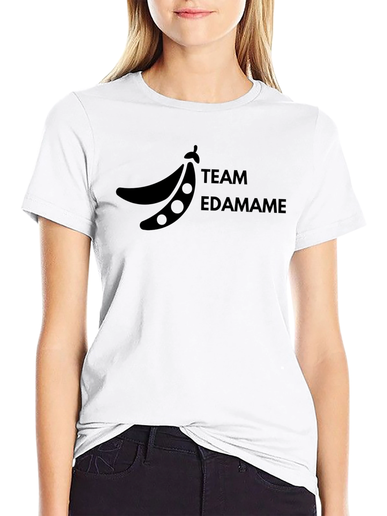 Team Edamame Black T-Shirt