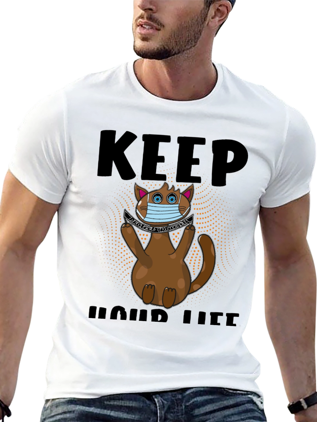 Keep Your Life Cat T-Shirt