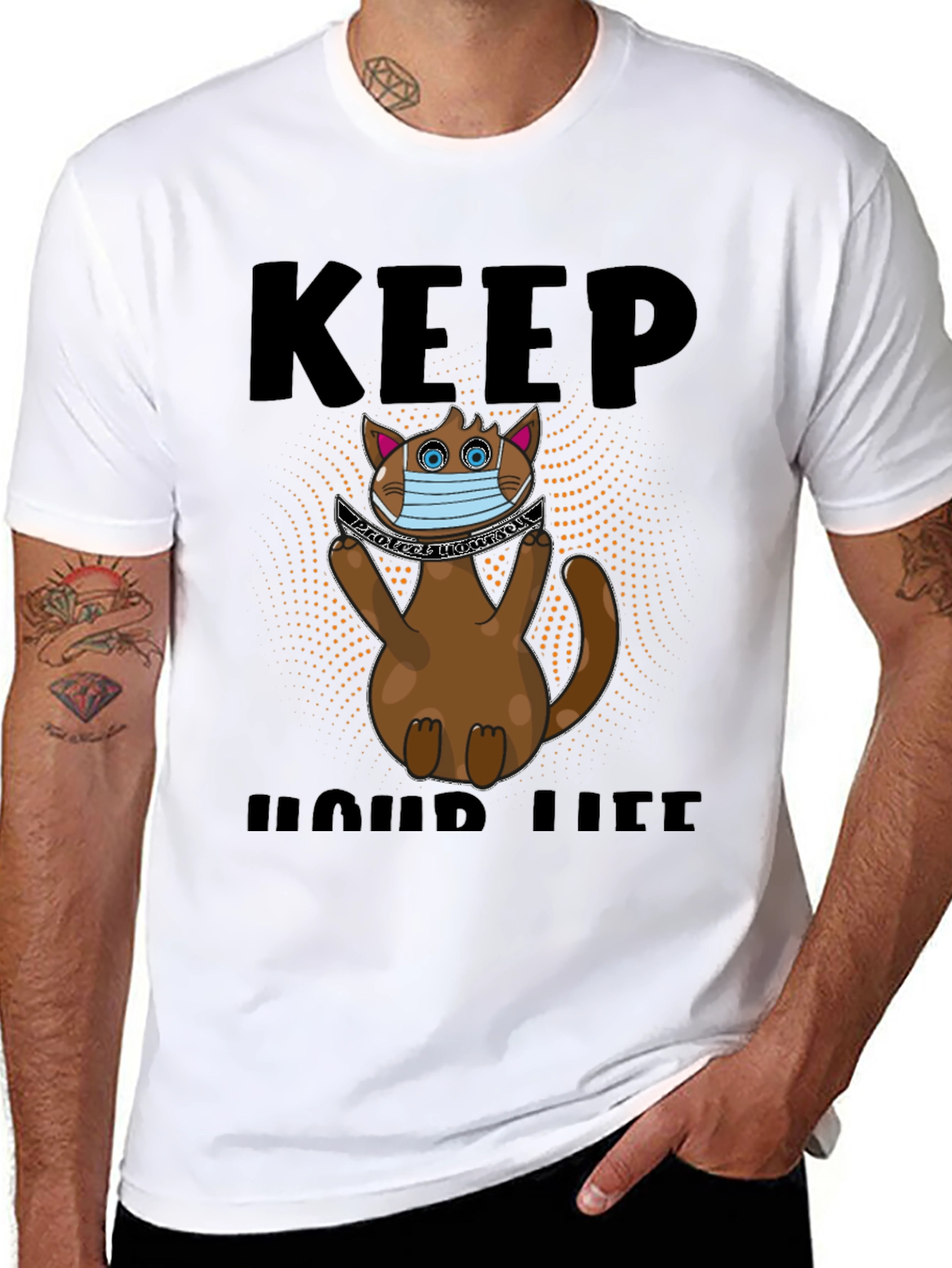 Keep Your Life Cat T-Shirt