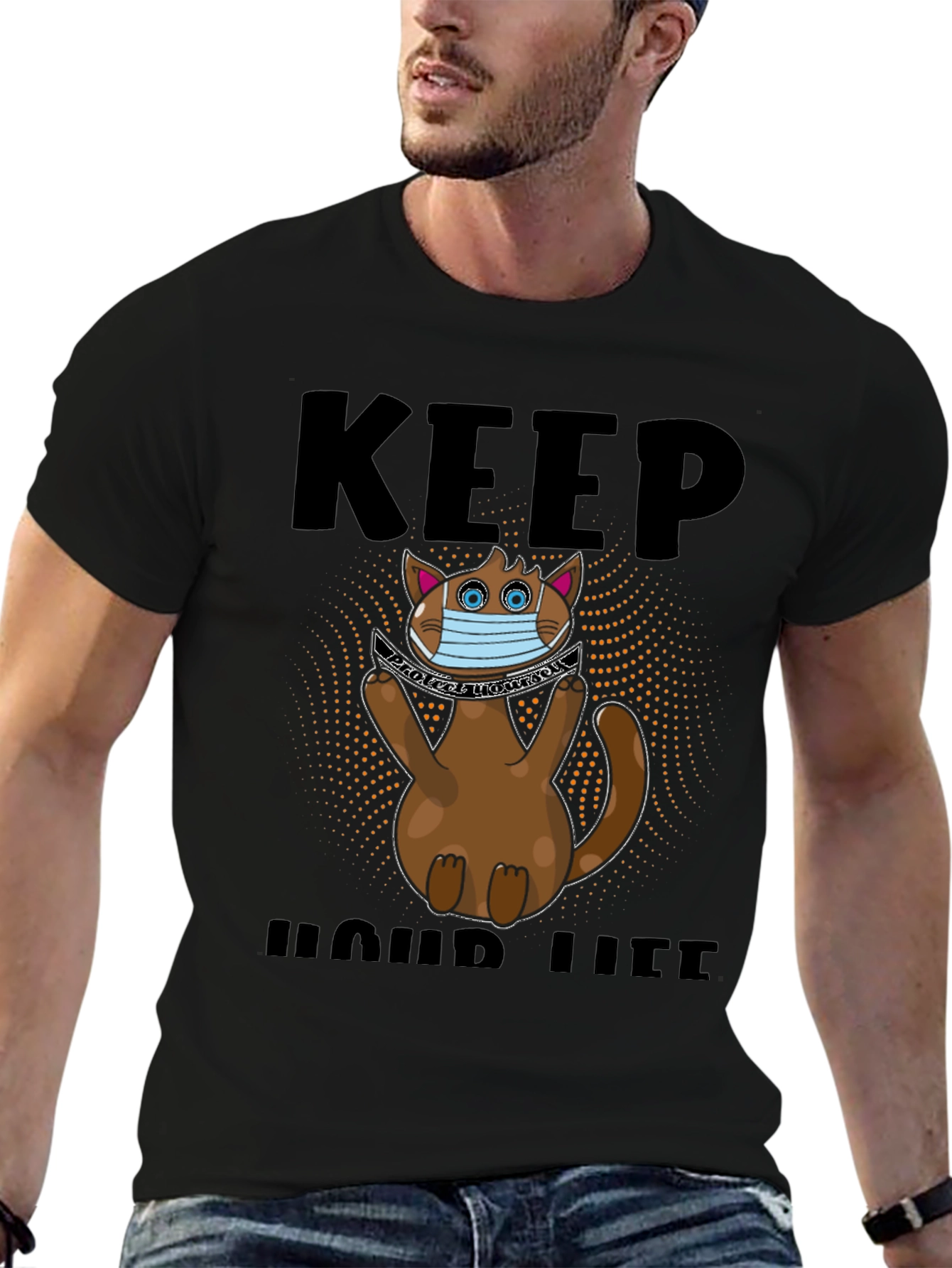Keep Your Life Cat T-Shirt