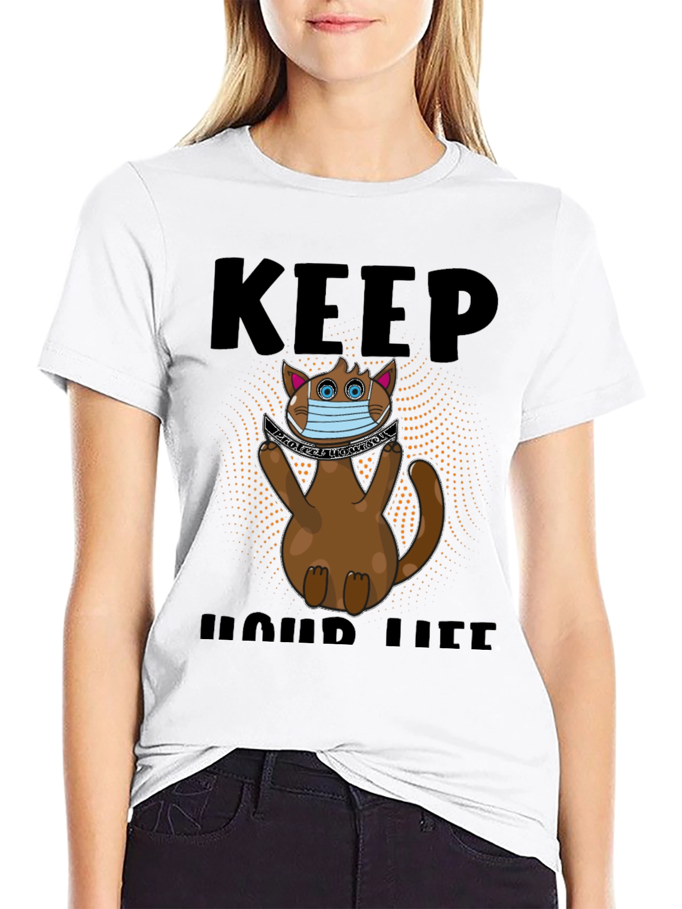 Keep Your Life Cat T-Shirt