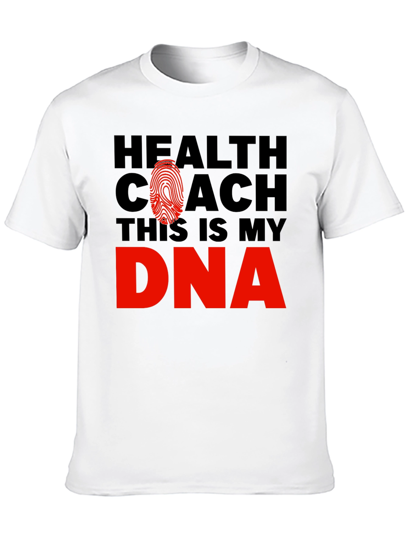 Health Coach DNA T-Shirt - Motivational Fitness Tee