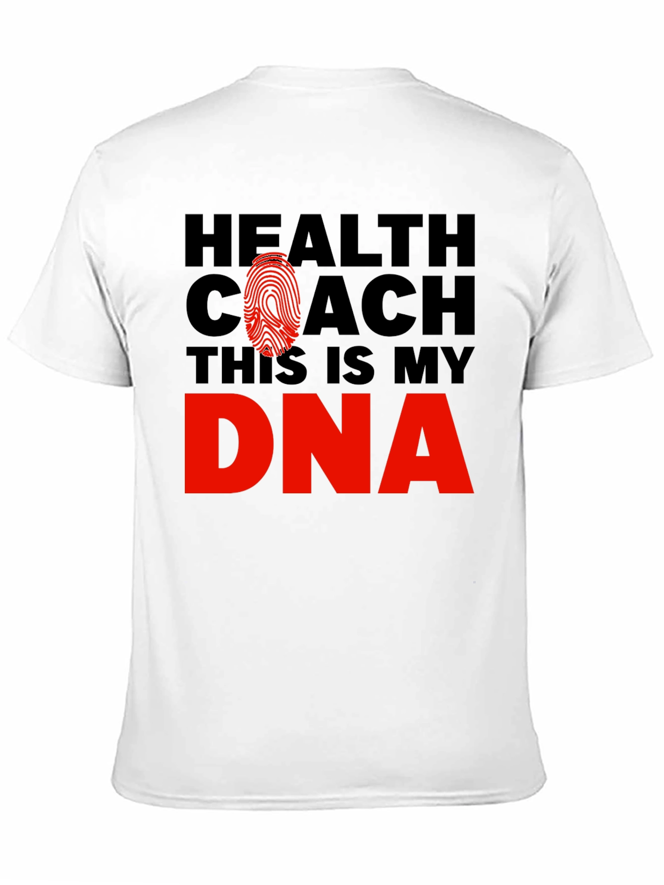 Health Coach DNA T-Shirt - Motivational Fitness Tee