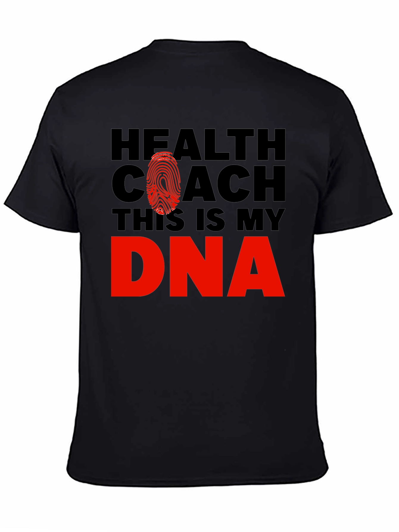 Health Coach DNA T-Shirt - Motivational Fitness Tee