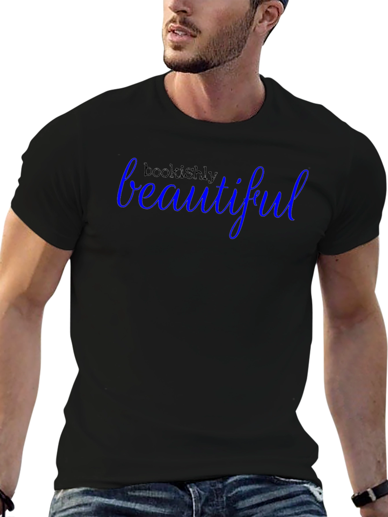 Bookishly Beautiful Black T-Shirt