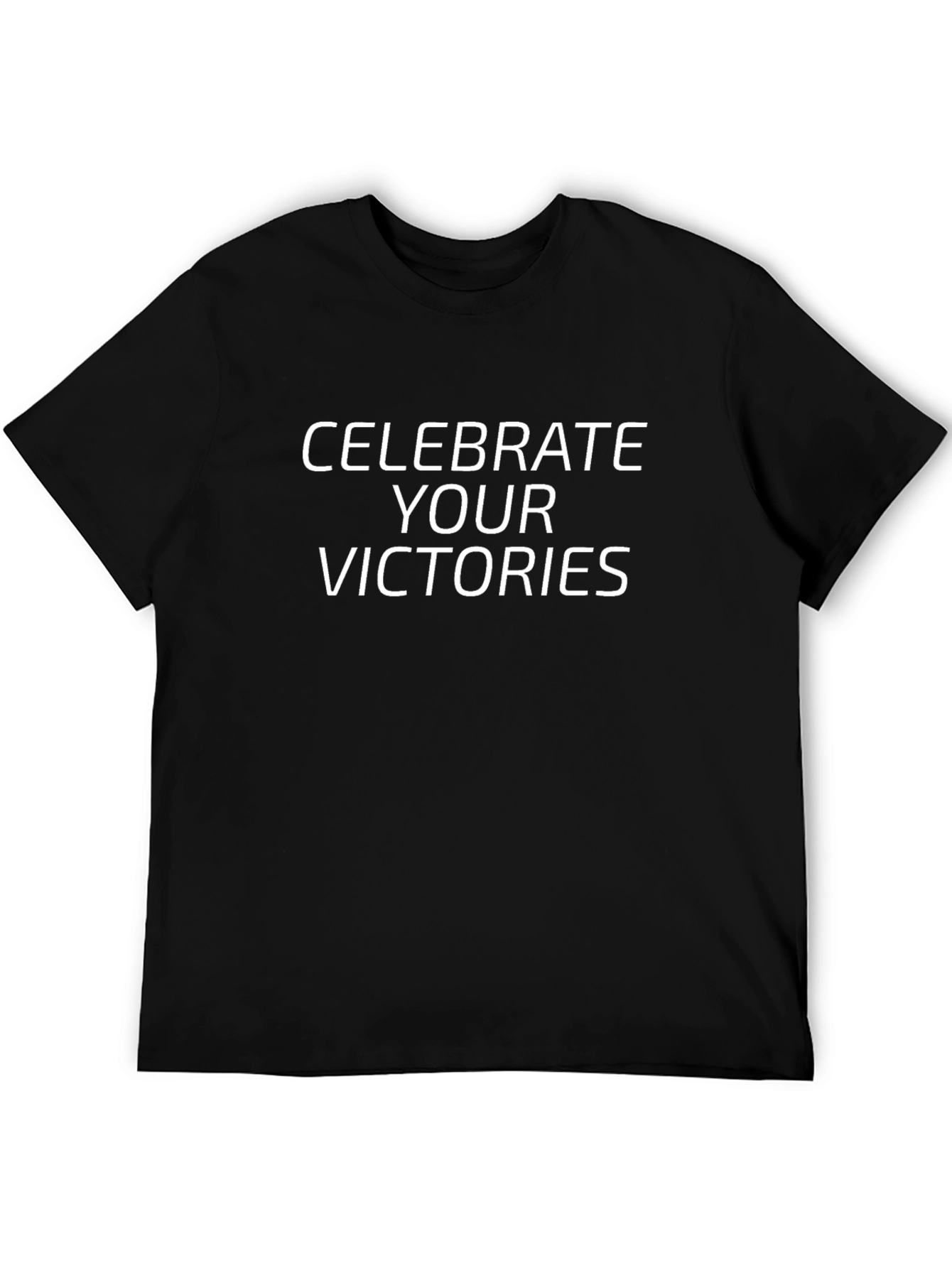 Celebrate Your Victories Black T-Shirt