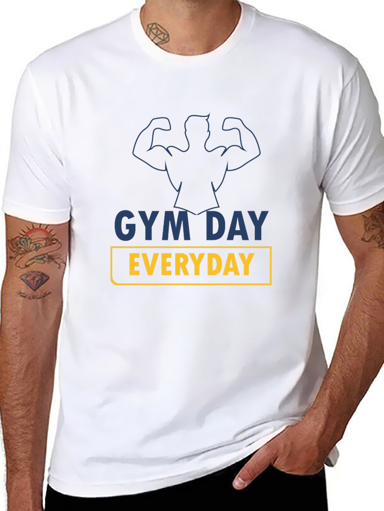 Gym Day Everyday Graphic Tee