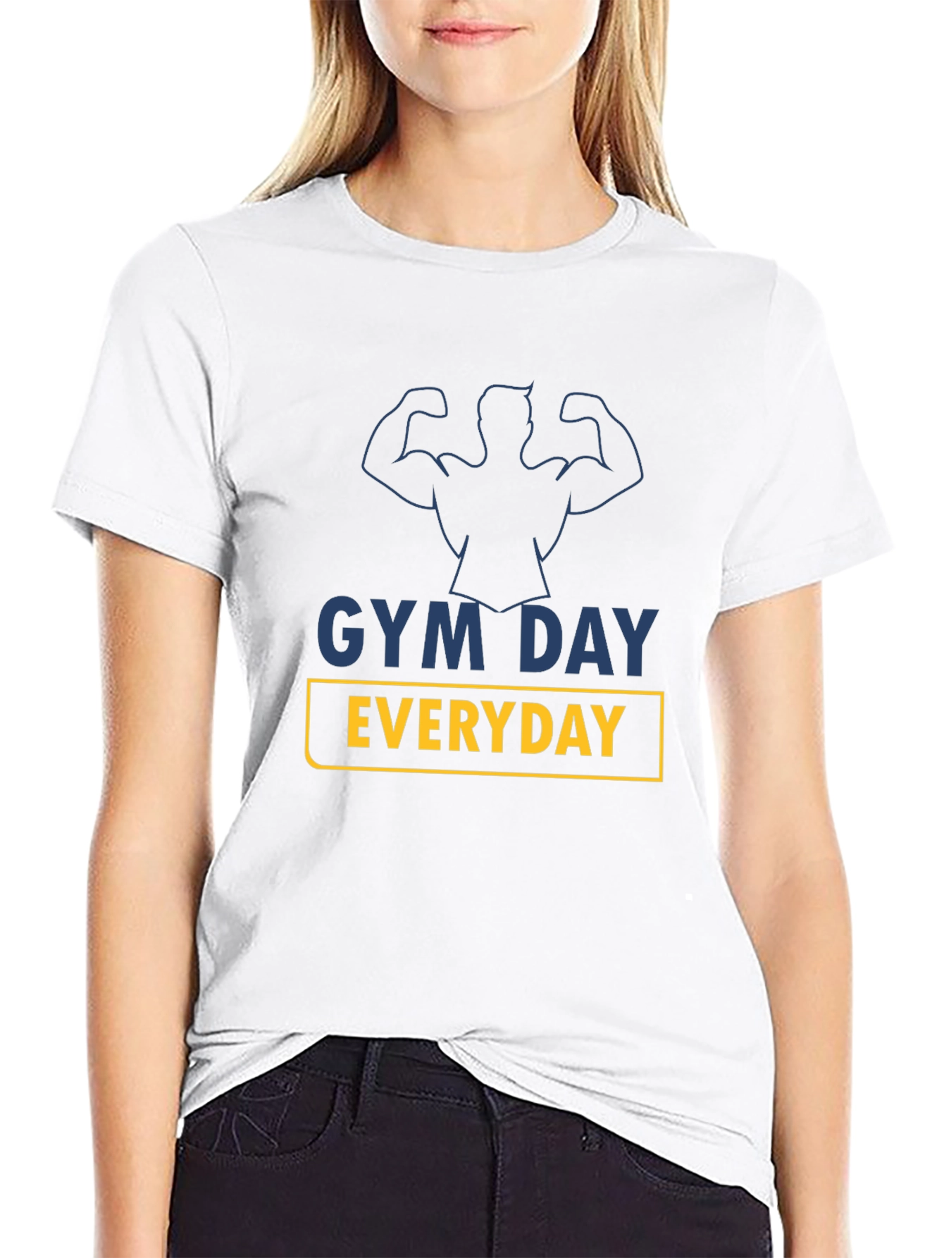 Gym Day Everyday Graphic Tee