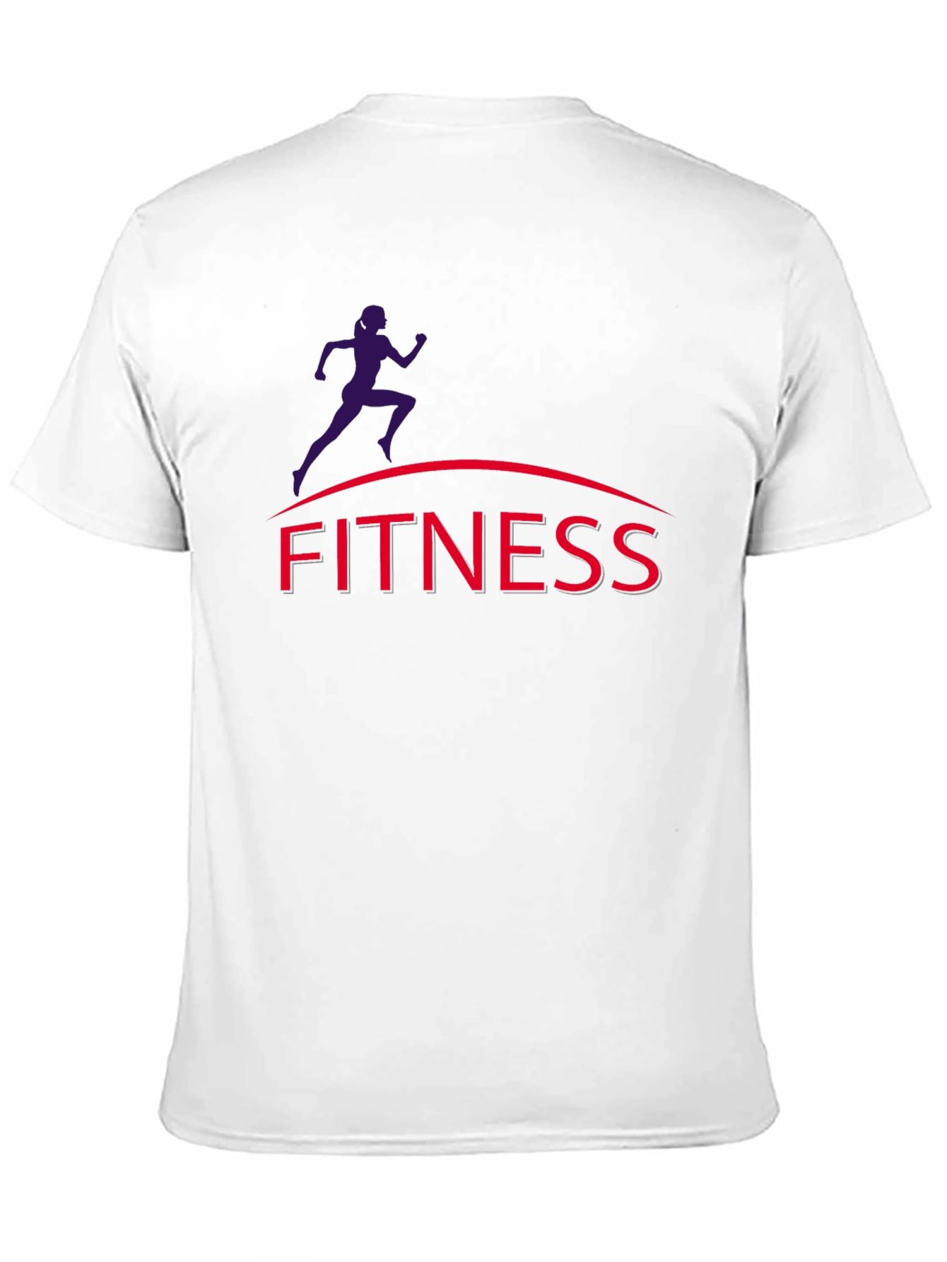 Fitness Running Graphic Black T-Shirt