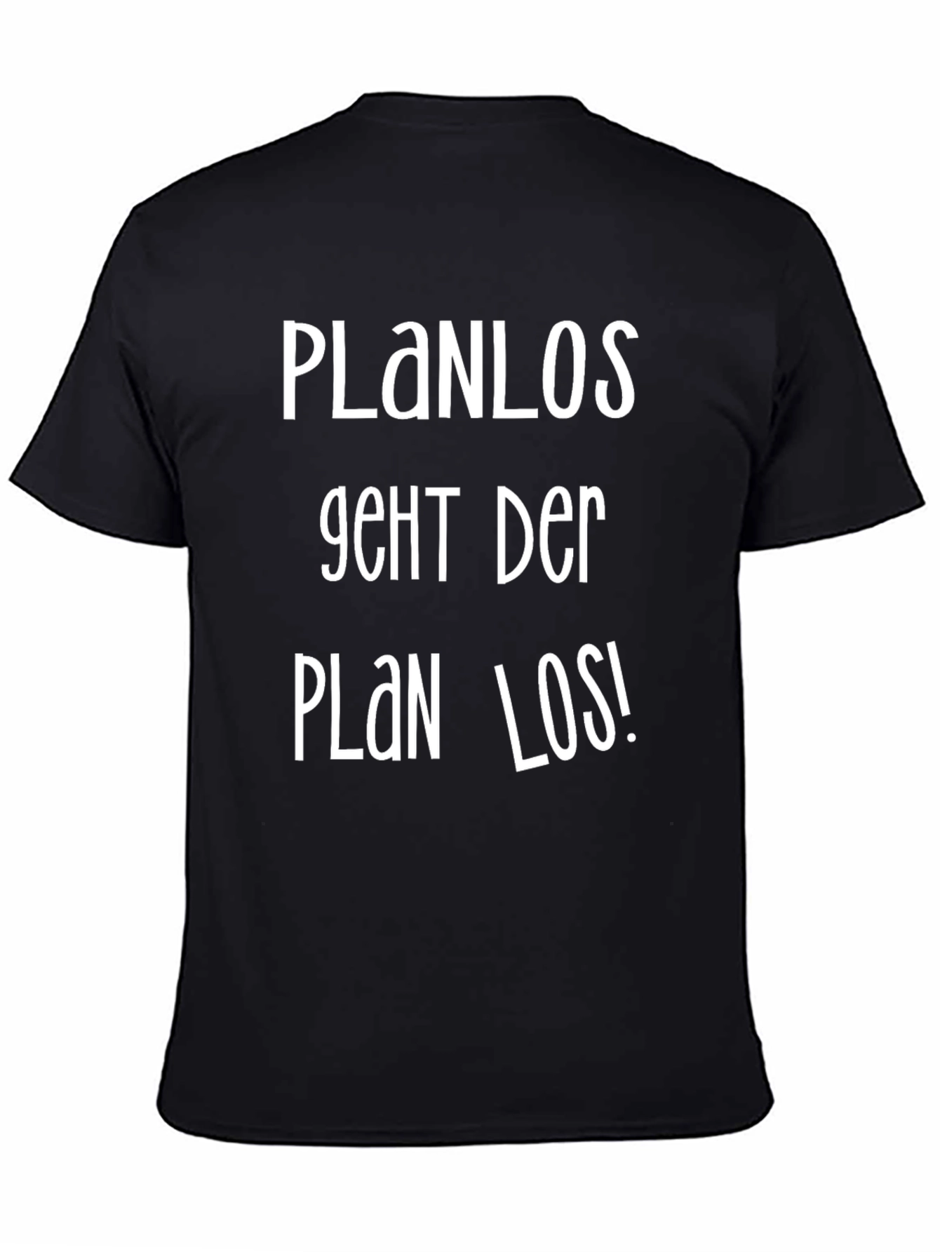 Planlos T-Shirt - Casual Cotton Tee