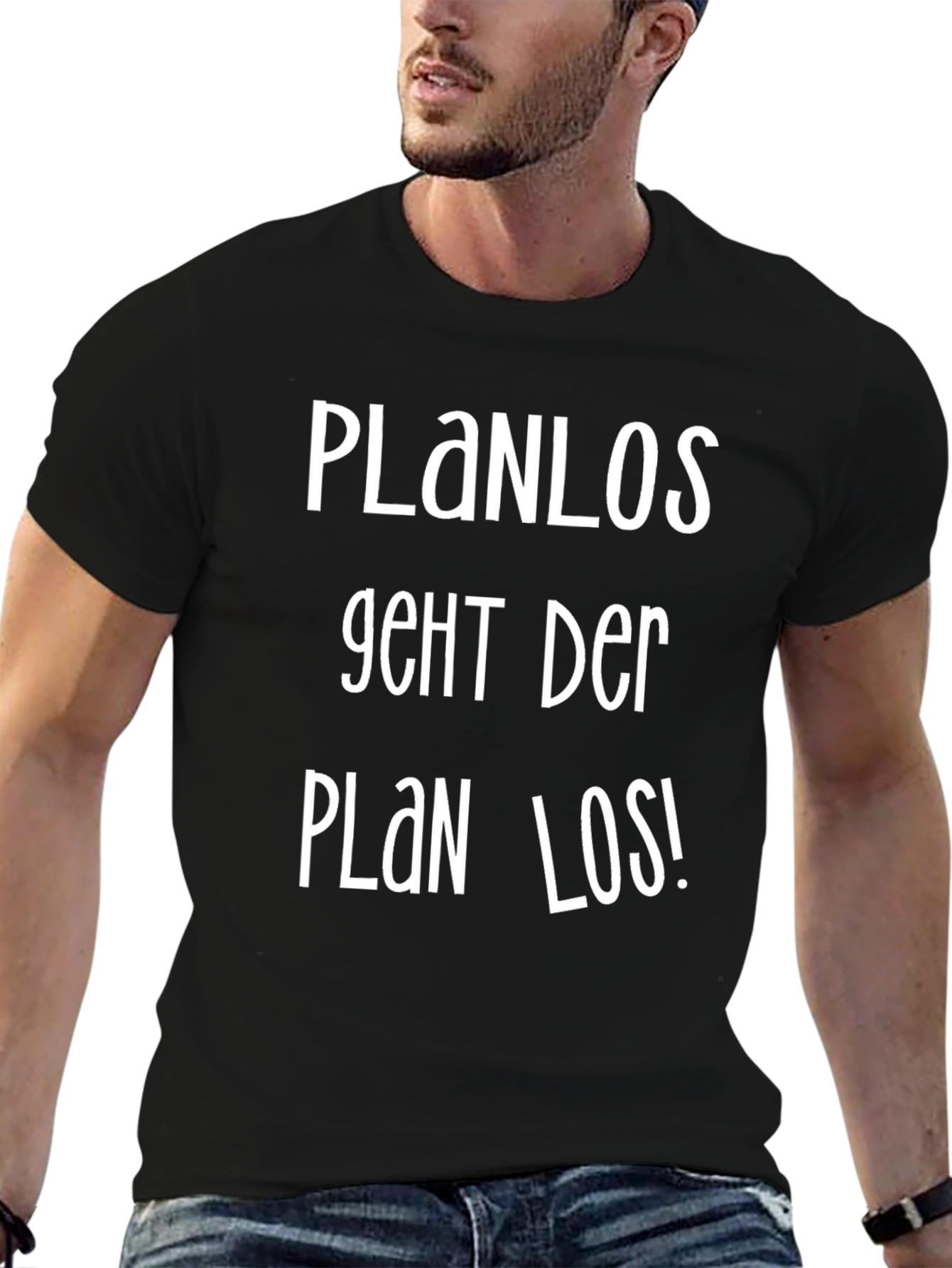 Planlos T-Shirt - Casual Cotton Tee