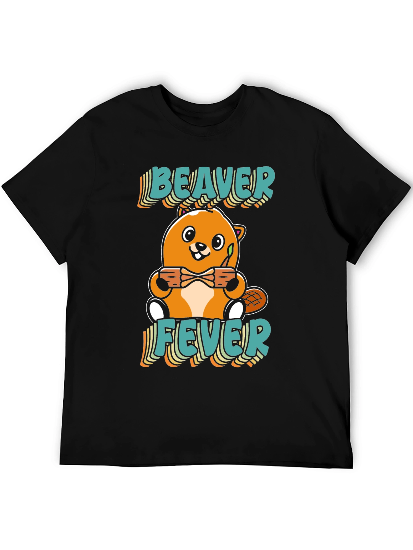 Beaver Fever Cartoon Graphic T-Shirt