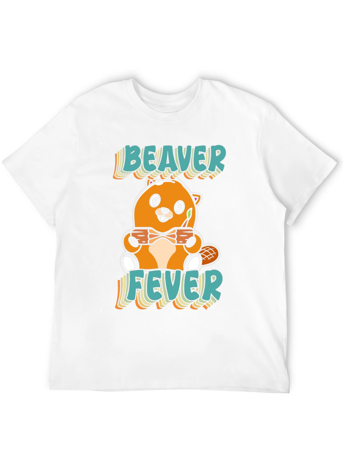 Beaver Fever Cartoon Graphic T-Shirt