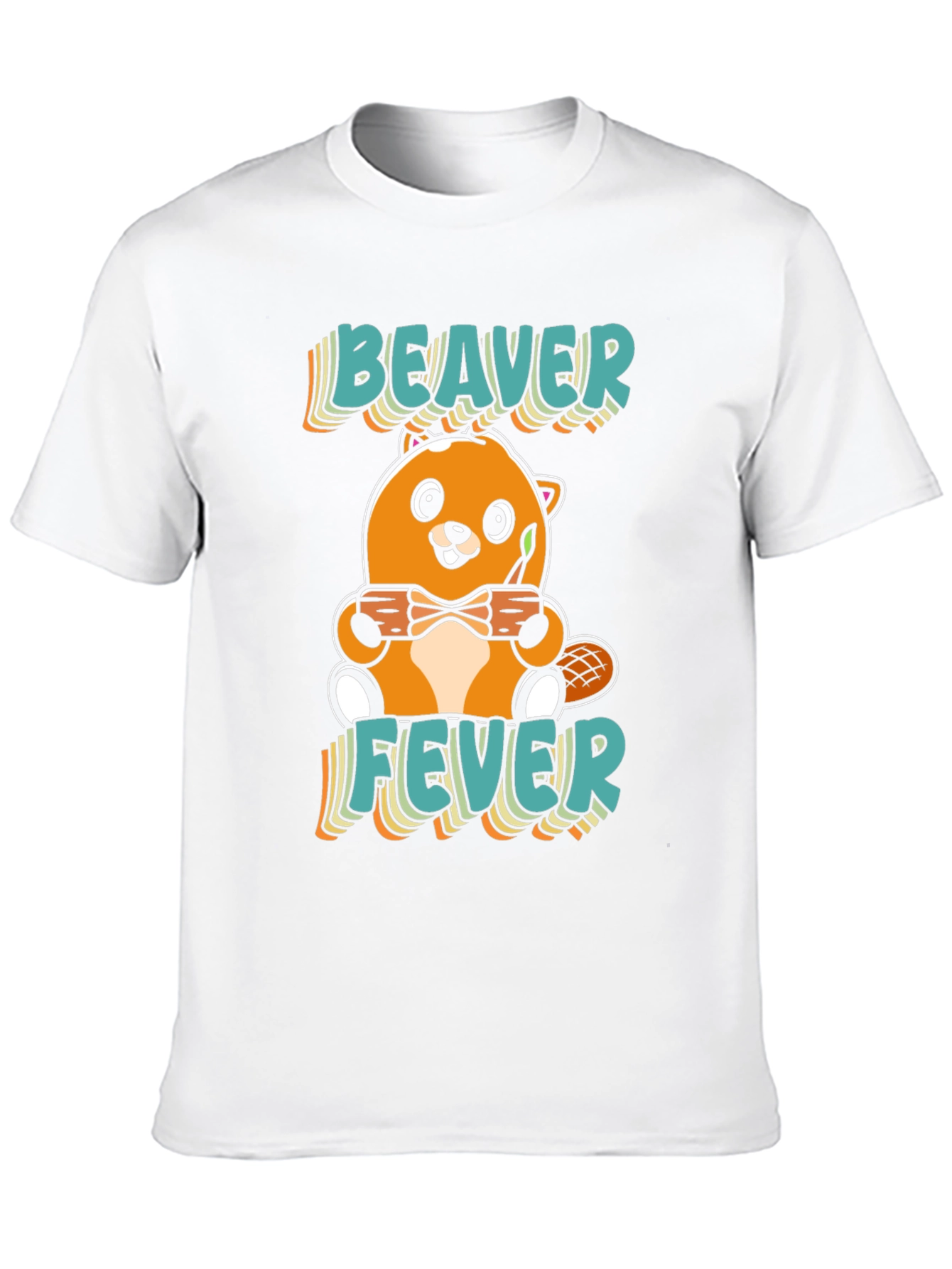 Beaver Fever Cartoon Graphic T-Shirt