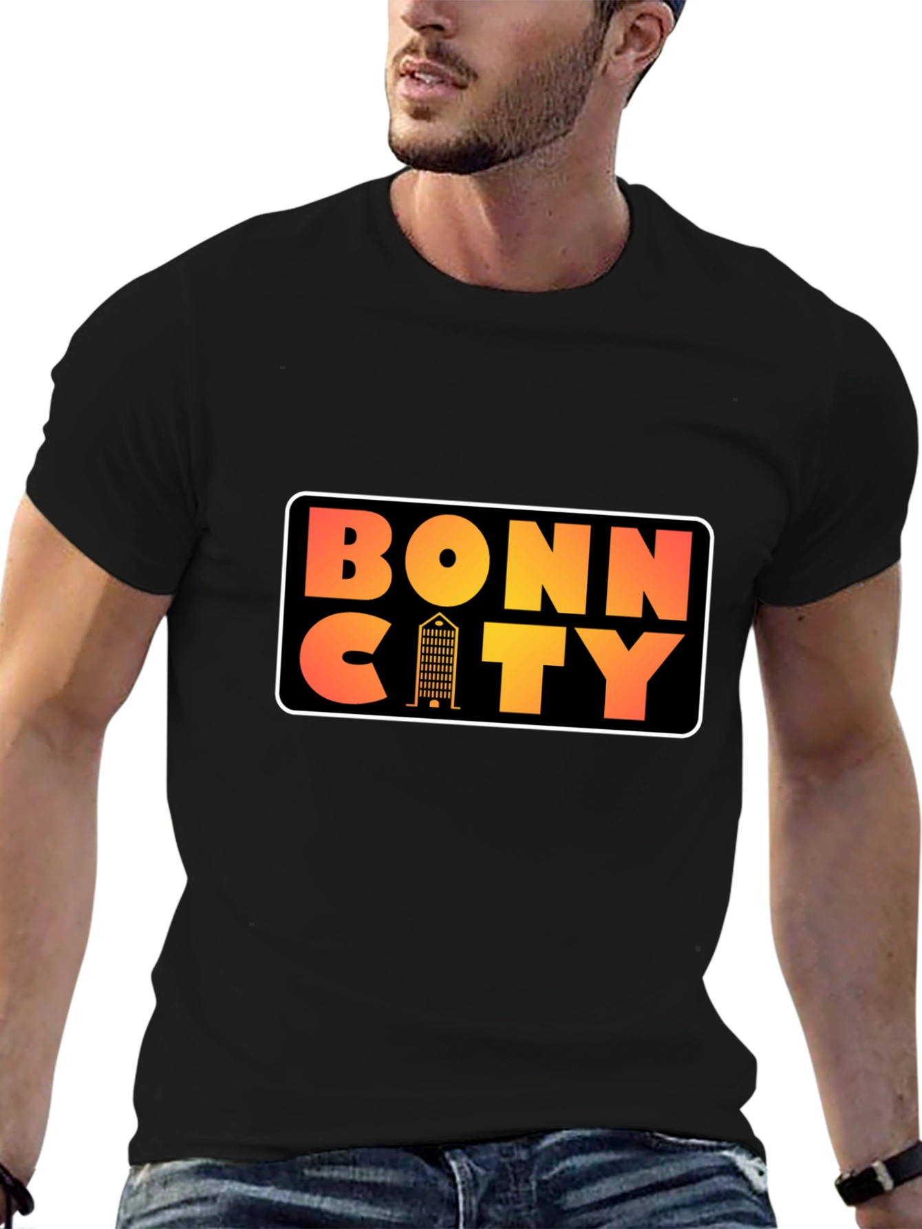 Bonn City Graphic Tee - Modern Urban Style