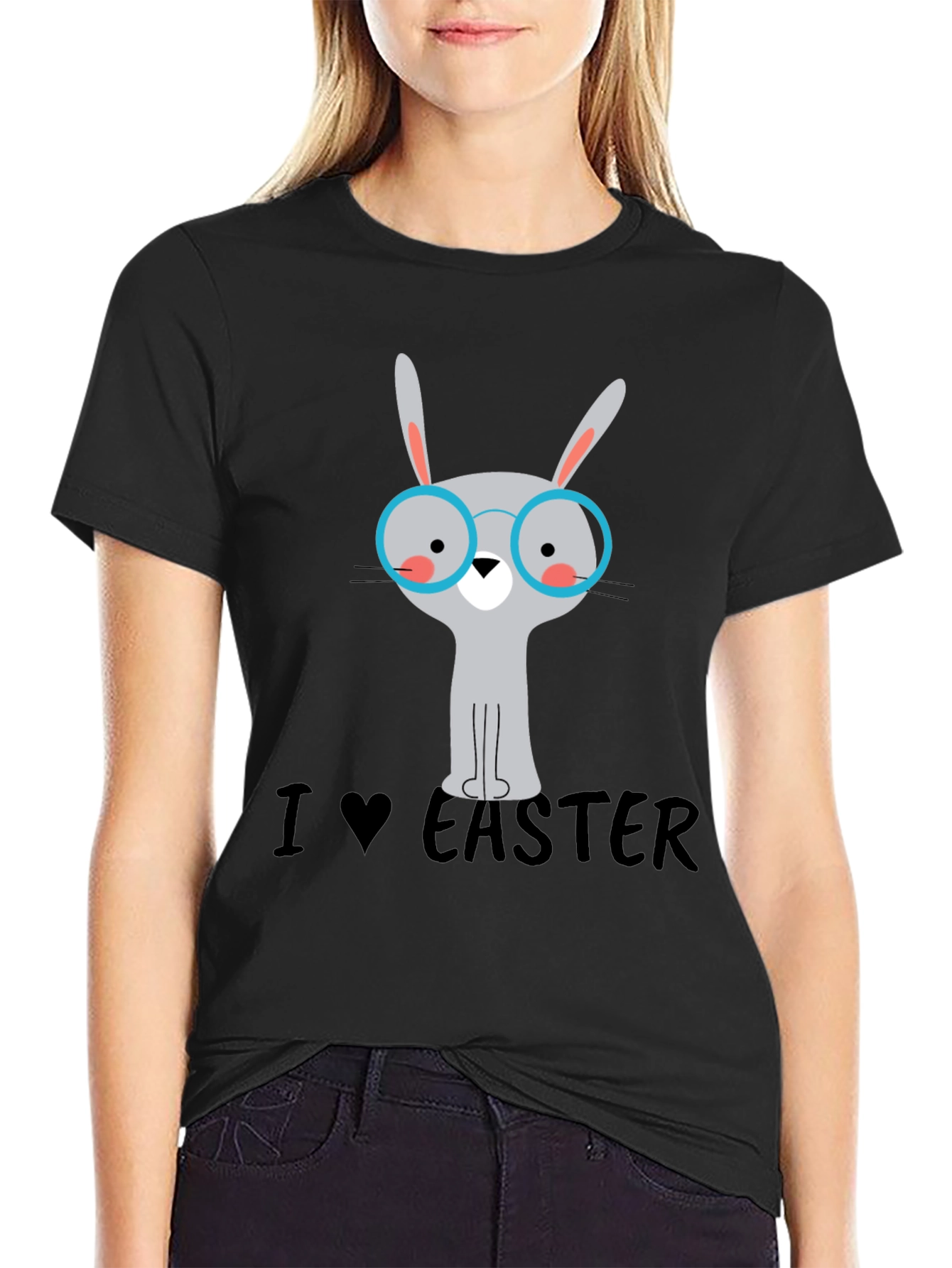 I Love Easter Rabbit Tee