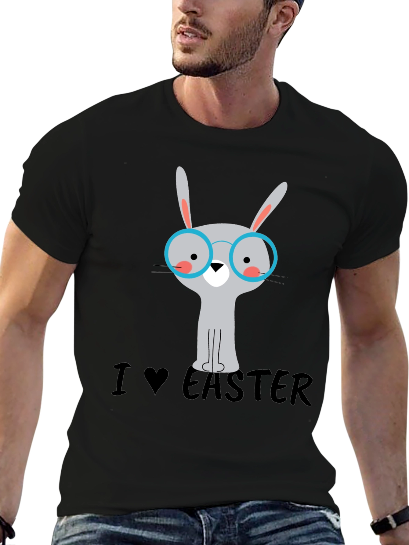 I Love Easter Rabbit Tee
