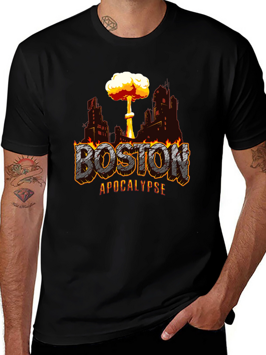Boston Apocalypse T-Shirt - Graphic Novelty Tee