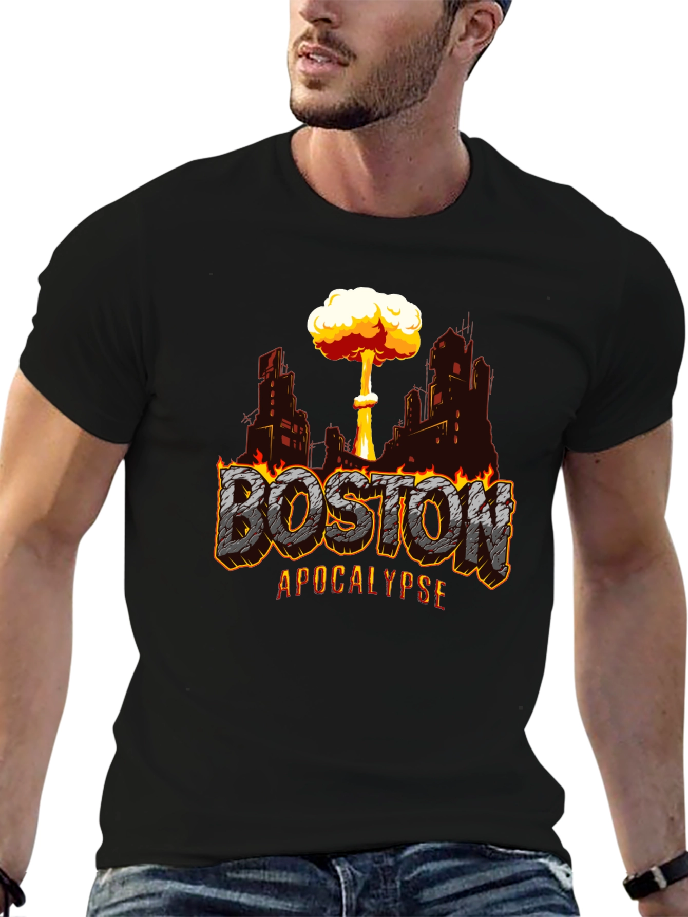 Boston Apocalypse T-Shirt - Graphic Novelty Tee