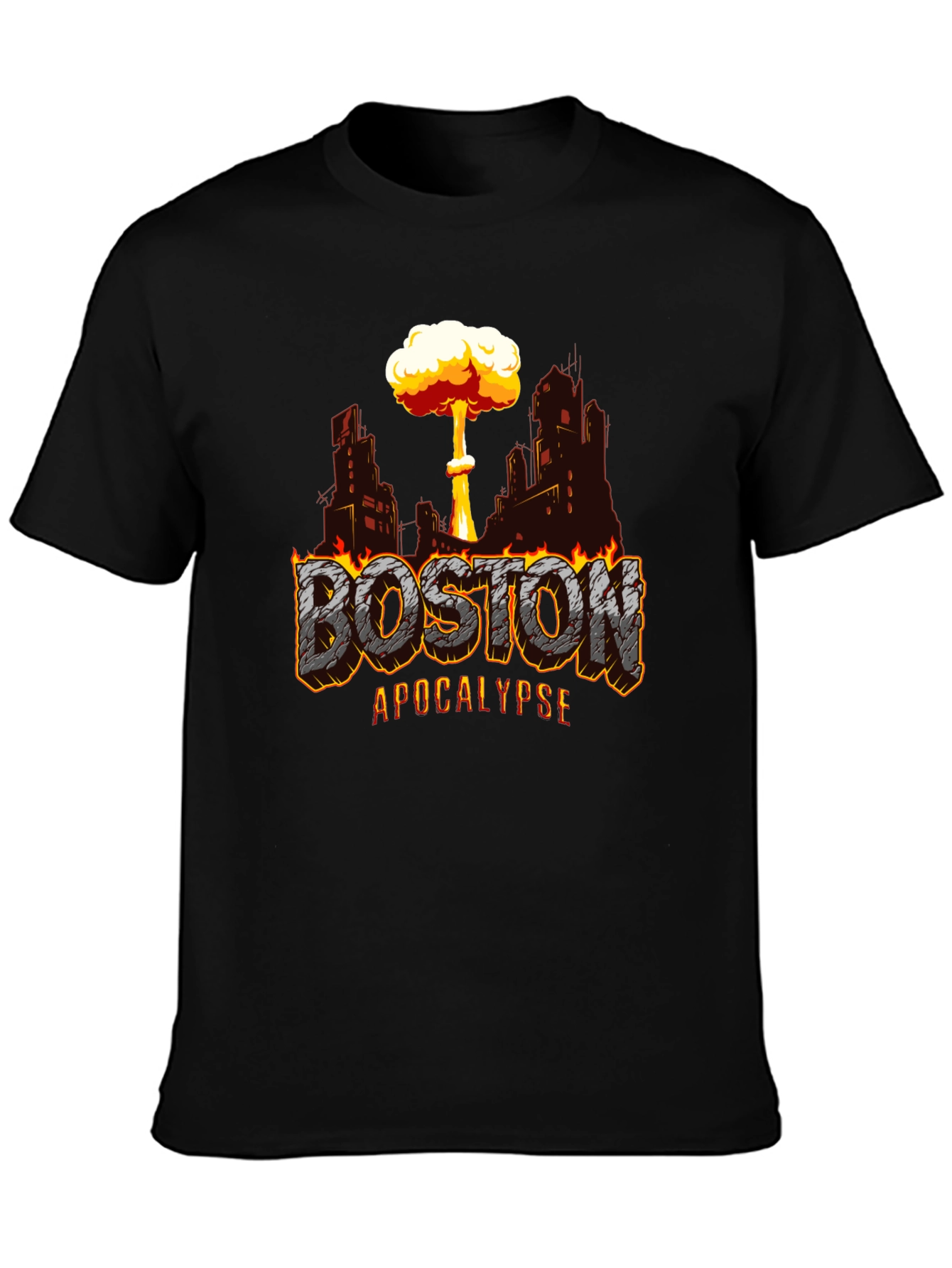 Boston Apocalypse T-Shirt - Graphic Novelty Tee
