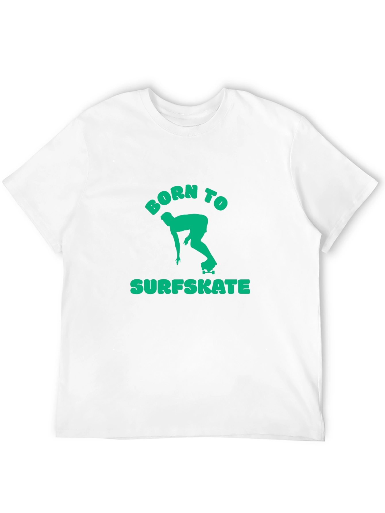 Born to Surf Skate Graphic Tee - Black