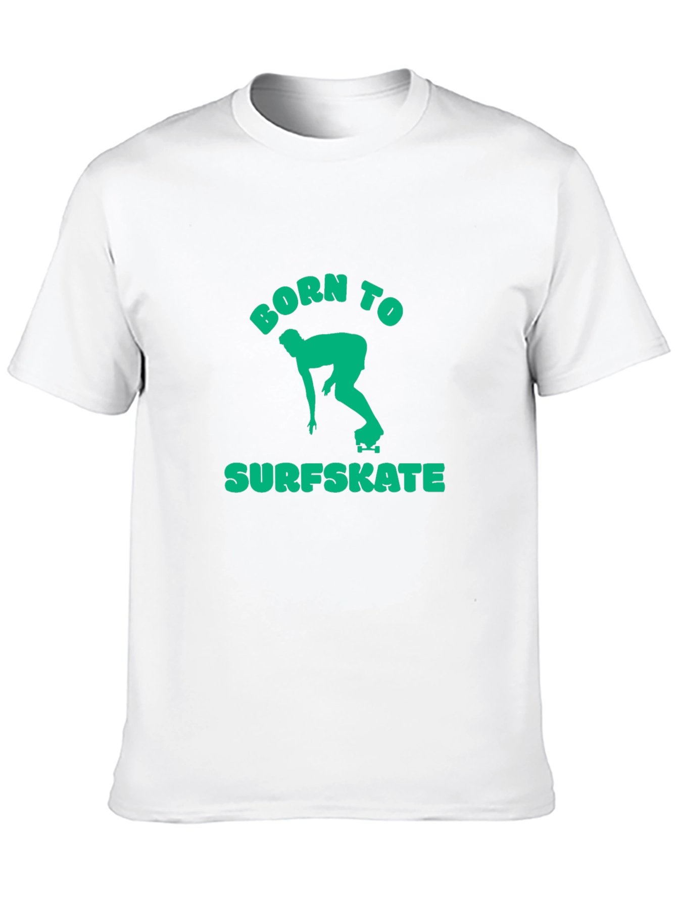 Born to Surf Skate Graphic Tee - Black