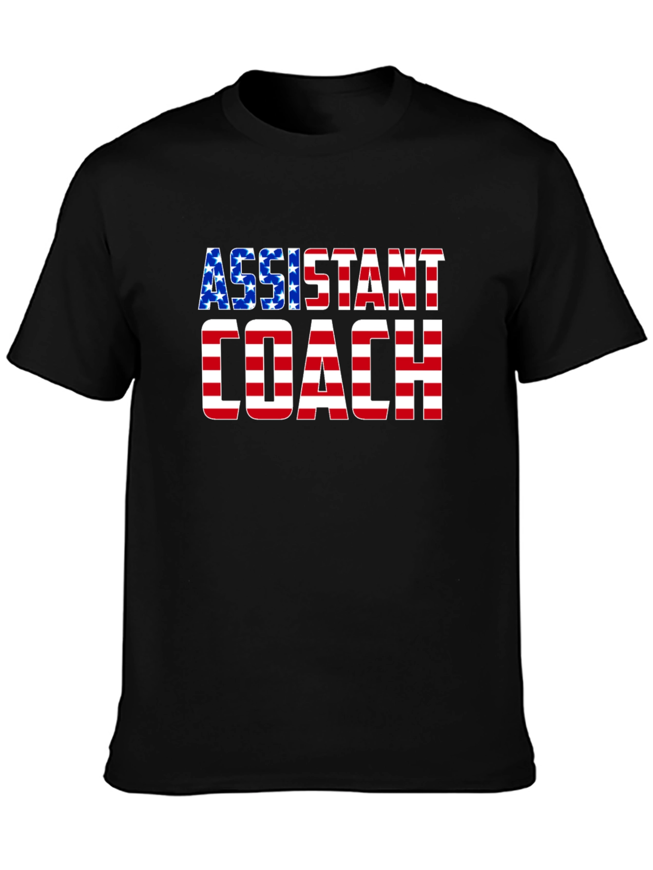 Assistant Coach USA Flag T-Shirt