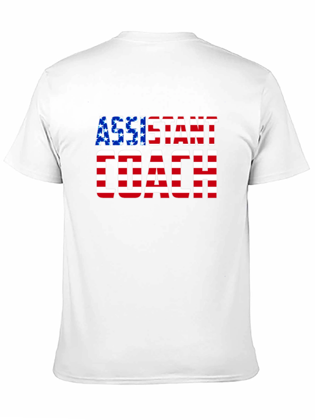 Assistant Coach USA Flag T-Shirt