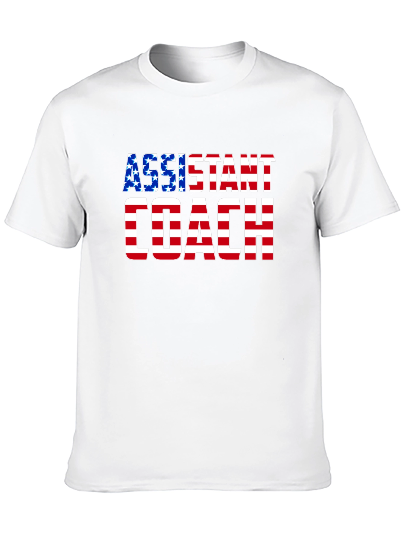 Assistant Coach USA Flag T-Shirt