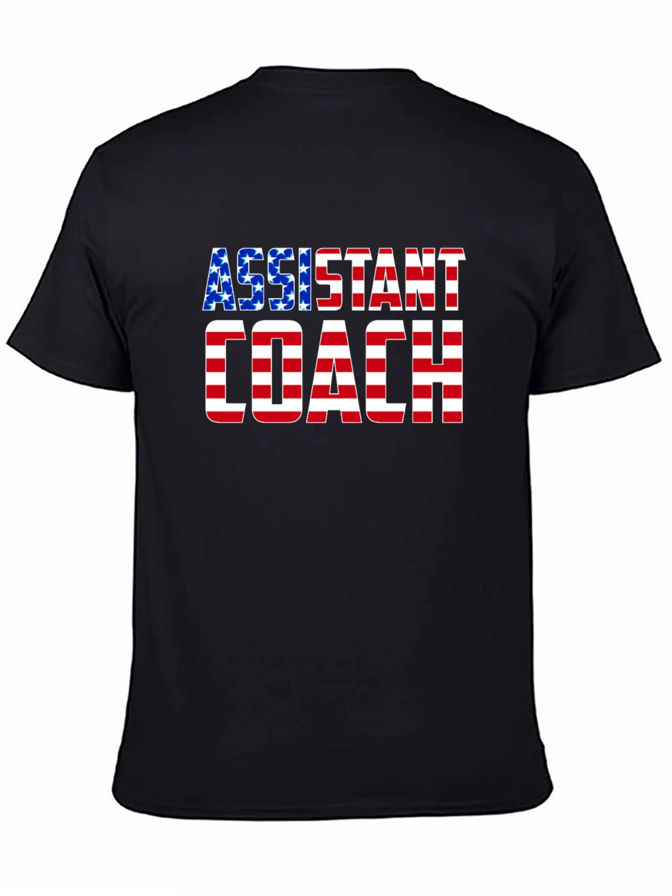Assistant Coach USA Flag T-Shirt