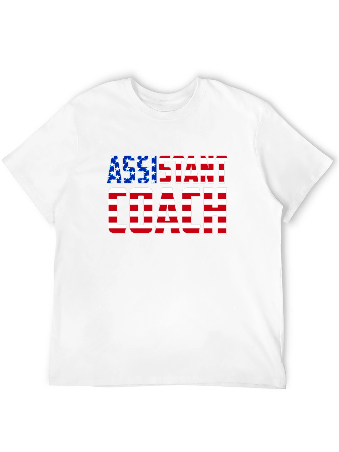 Assistant Coach USA Flag T-Shirt