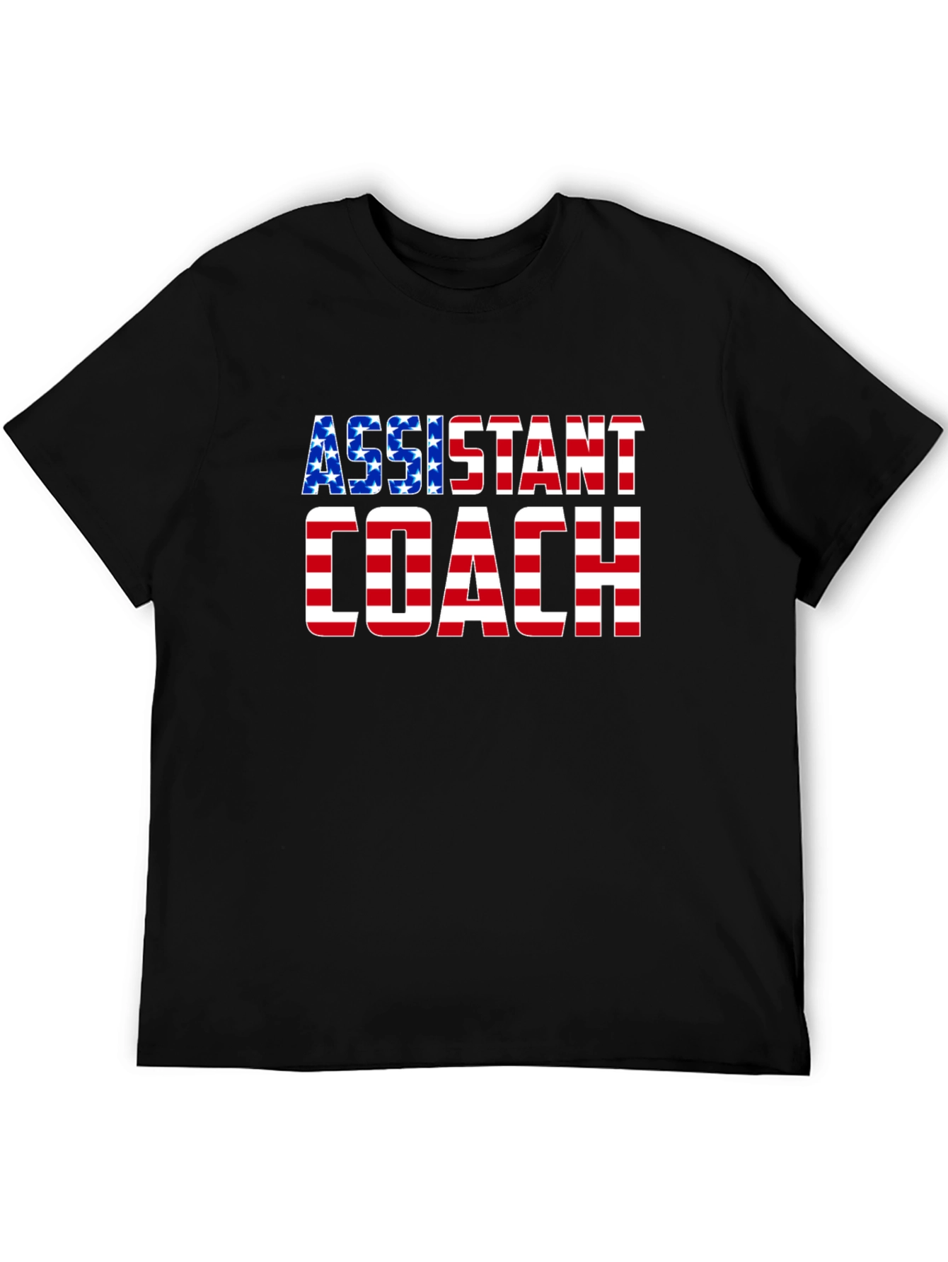 Assistant Coach USA Flag T-Shirt