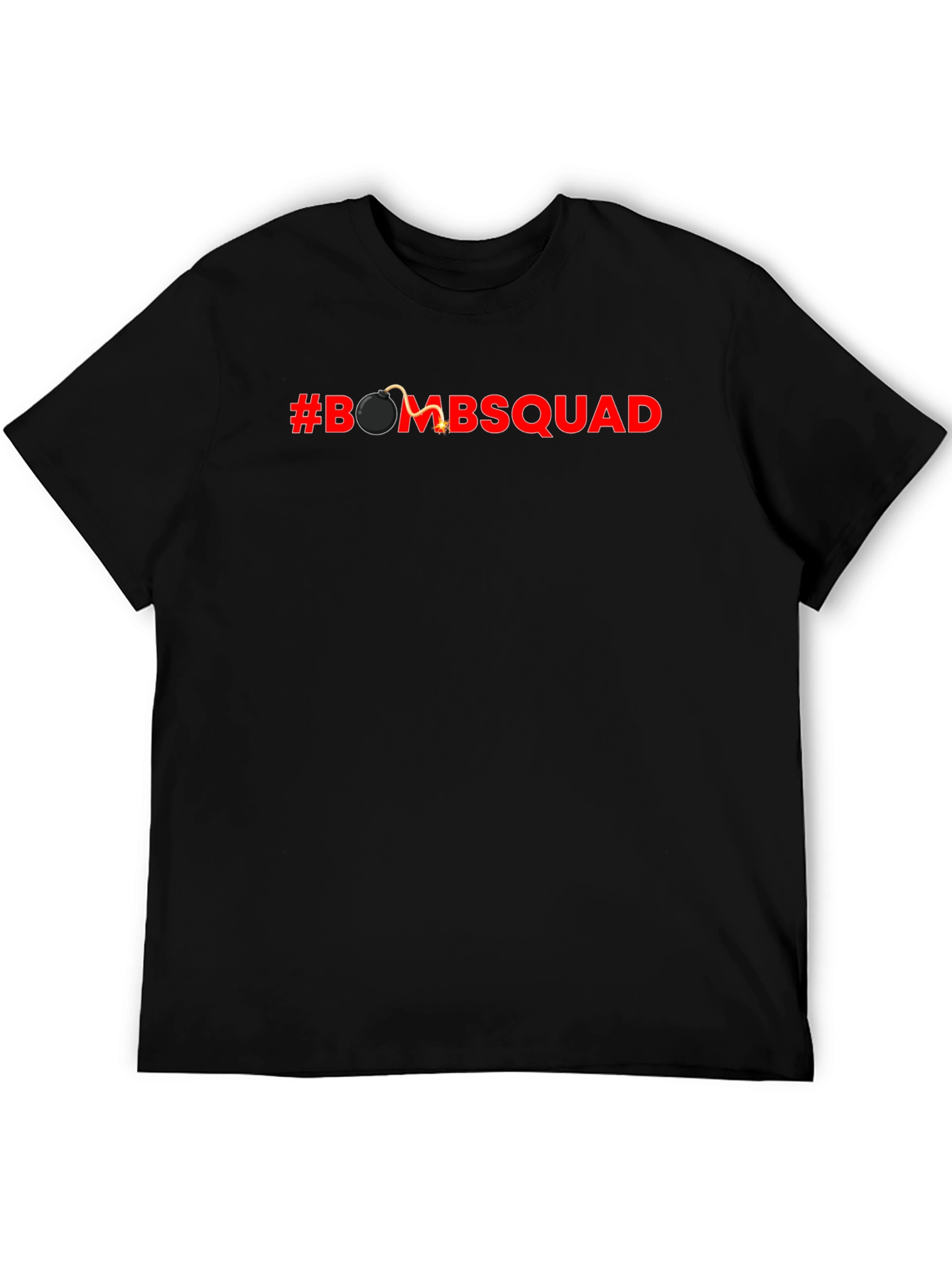 Bomb Squad Graphic Tee - Black T-Shirt