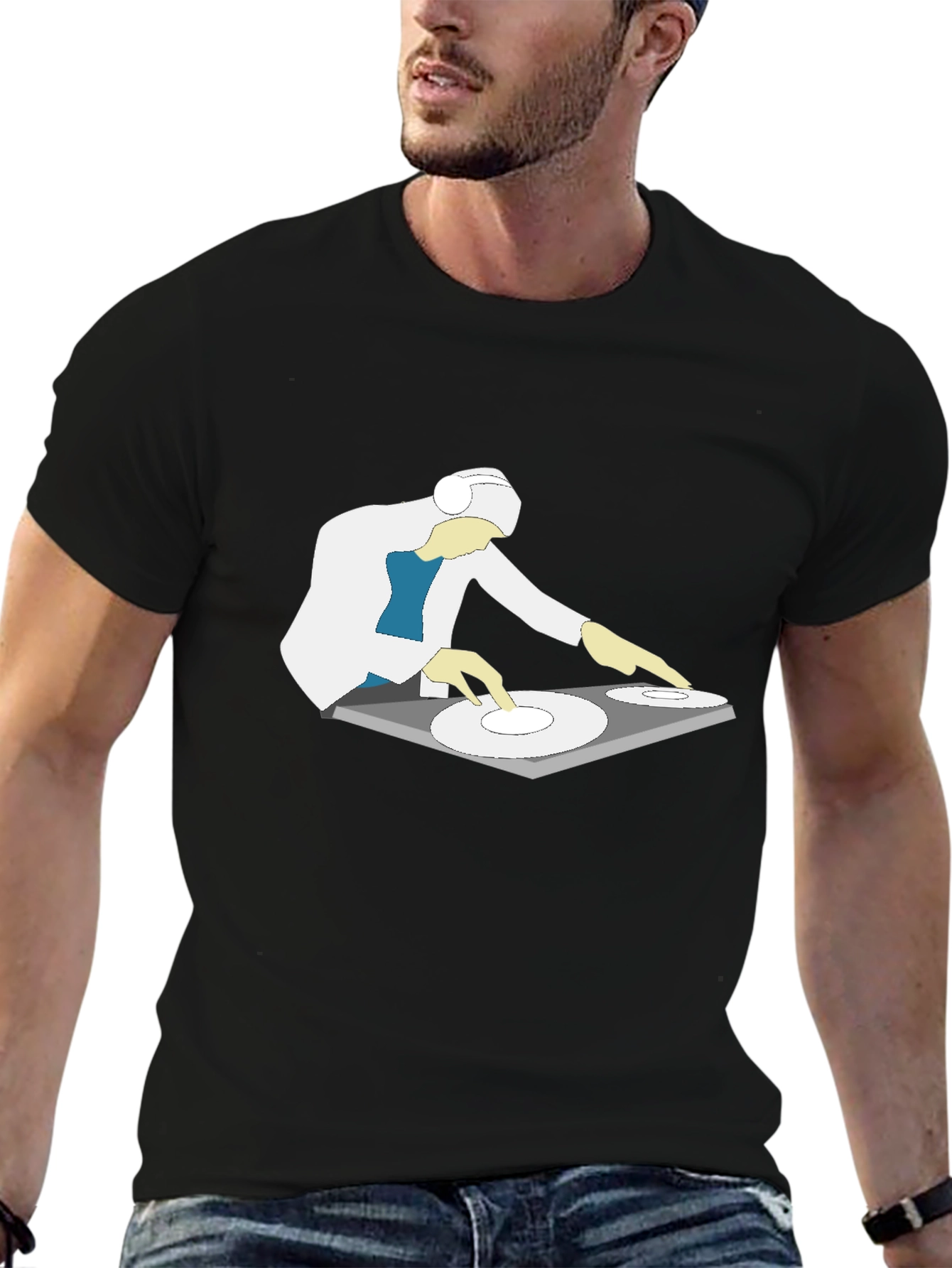 DJ Graphic Tee - Turntable Artist T-Shirt