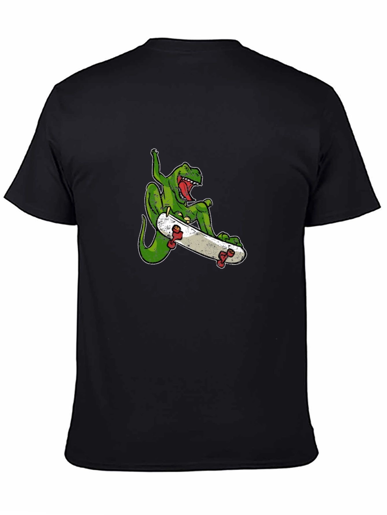 Dinosaur Skateboard T-Shirt - Cool Graphic Tee