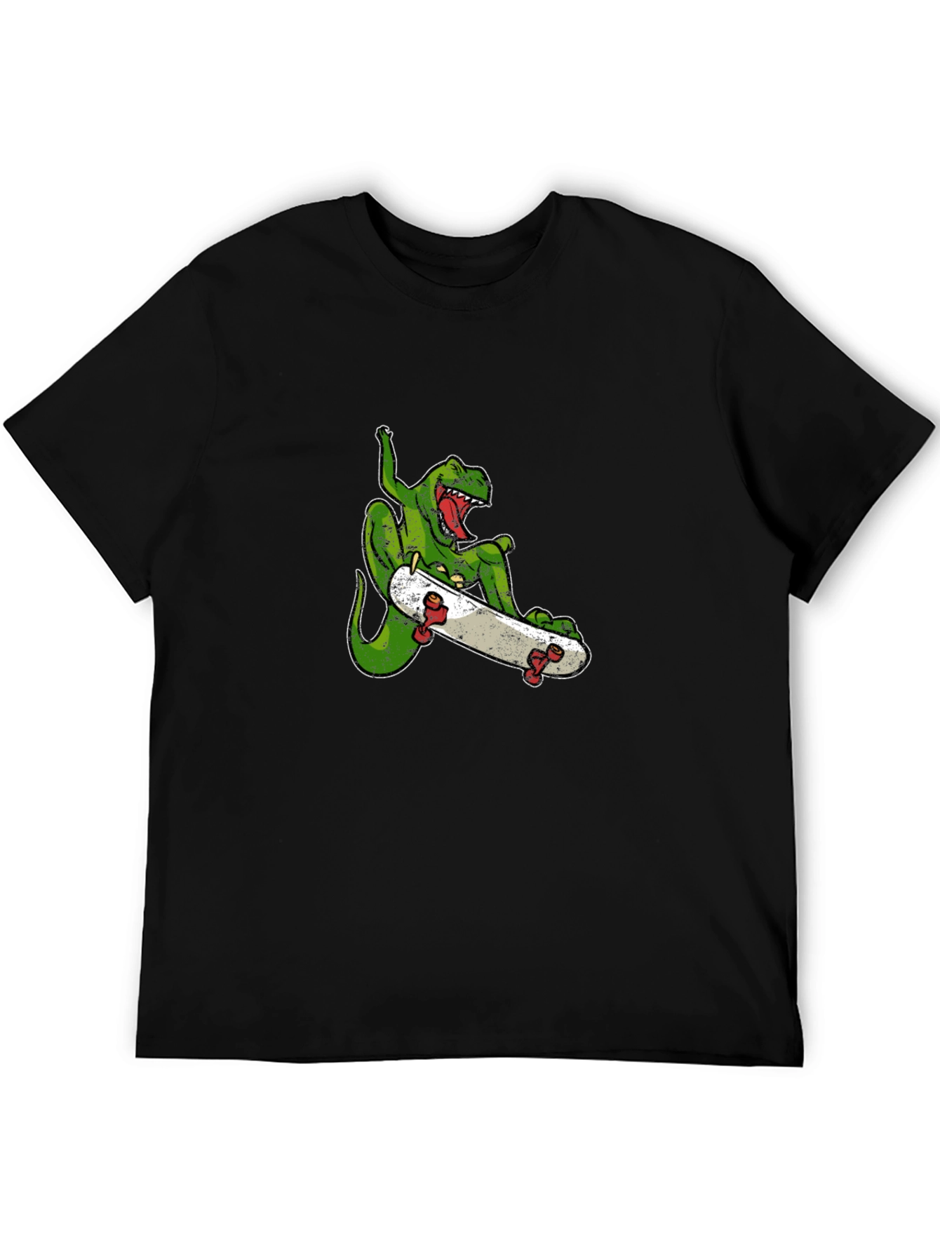 Dinosaur Skateboard T-Shirt - Cool Graphic Tee