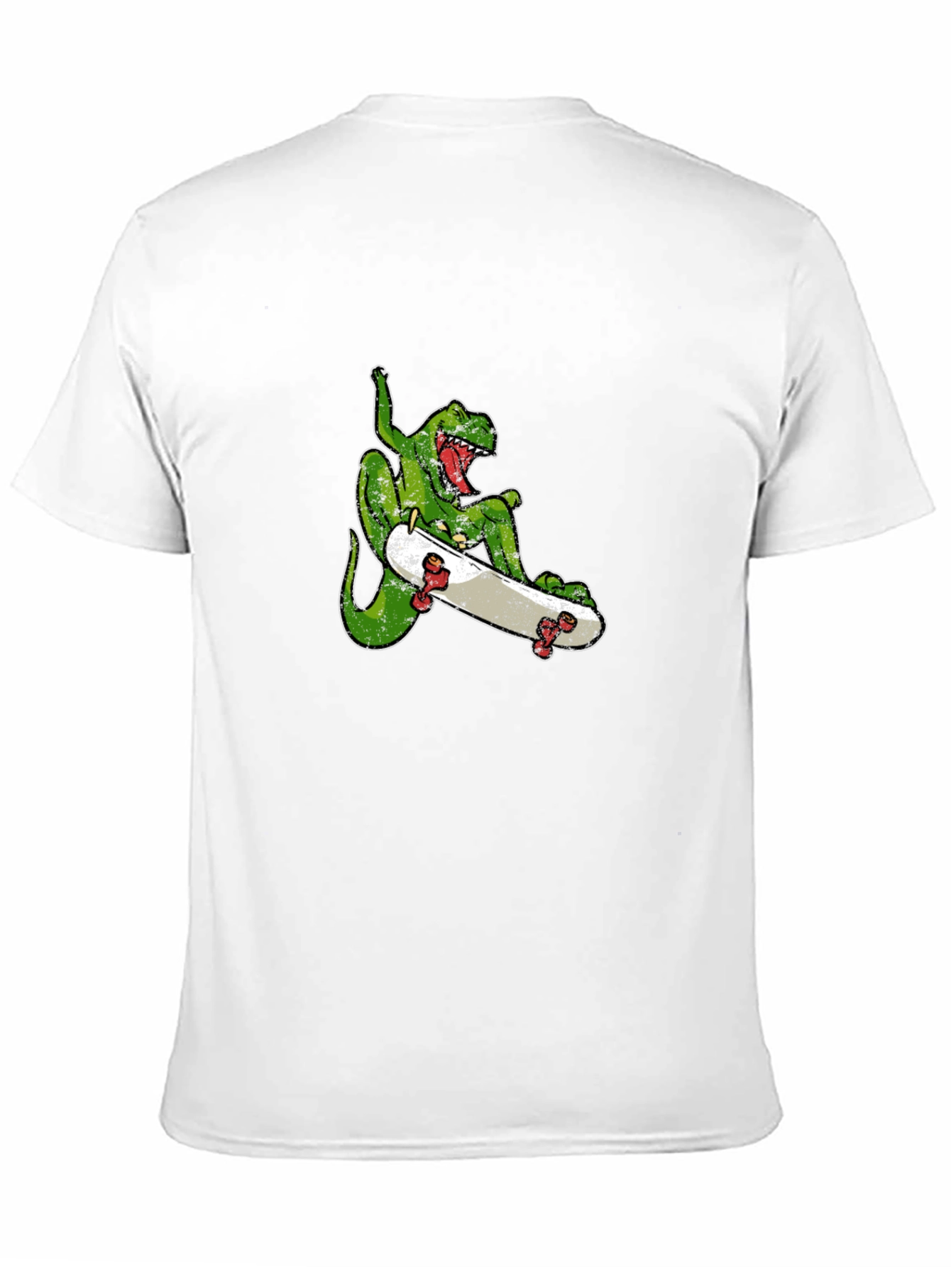 Dinosaur Skateboard T-Shirt - Cool Graphic Tee