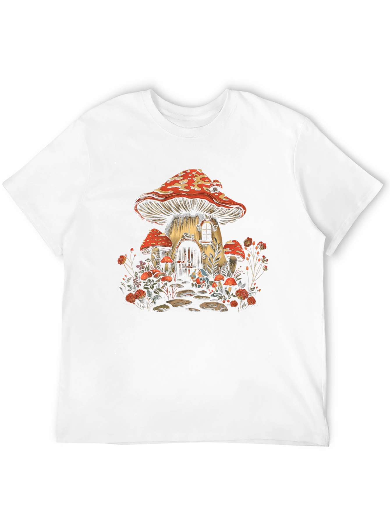 Mushroom House Graphic Tee