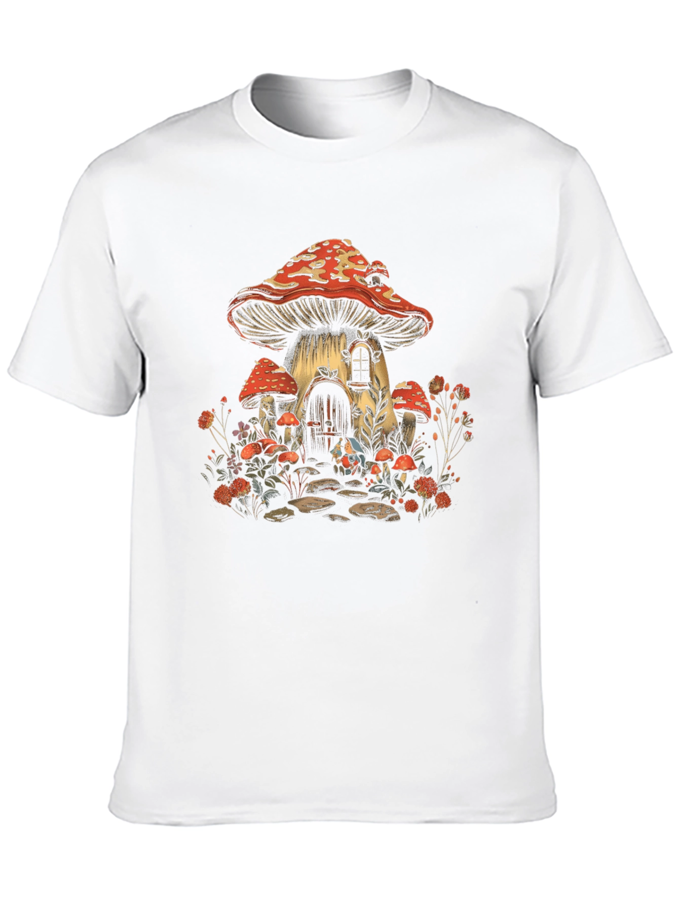 Mushroom House Graphic Tee