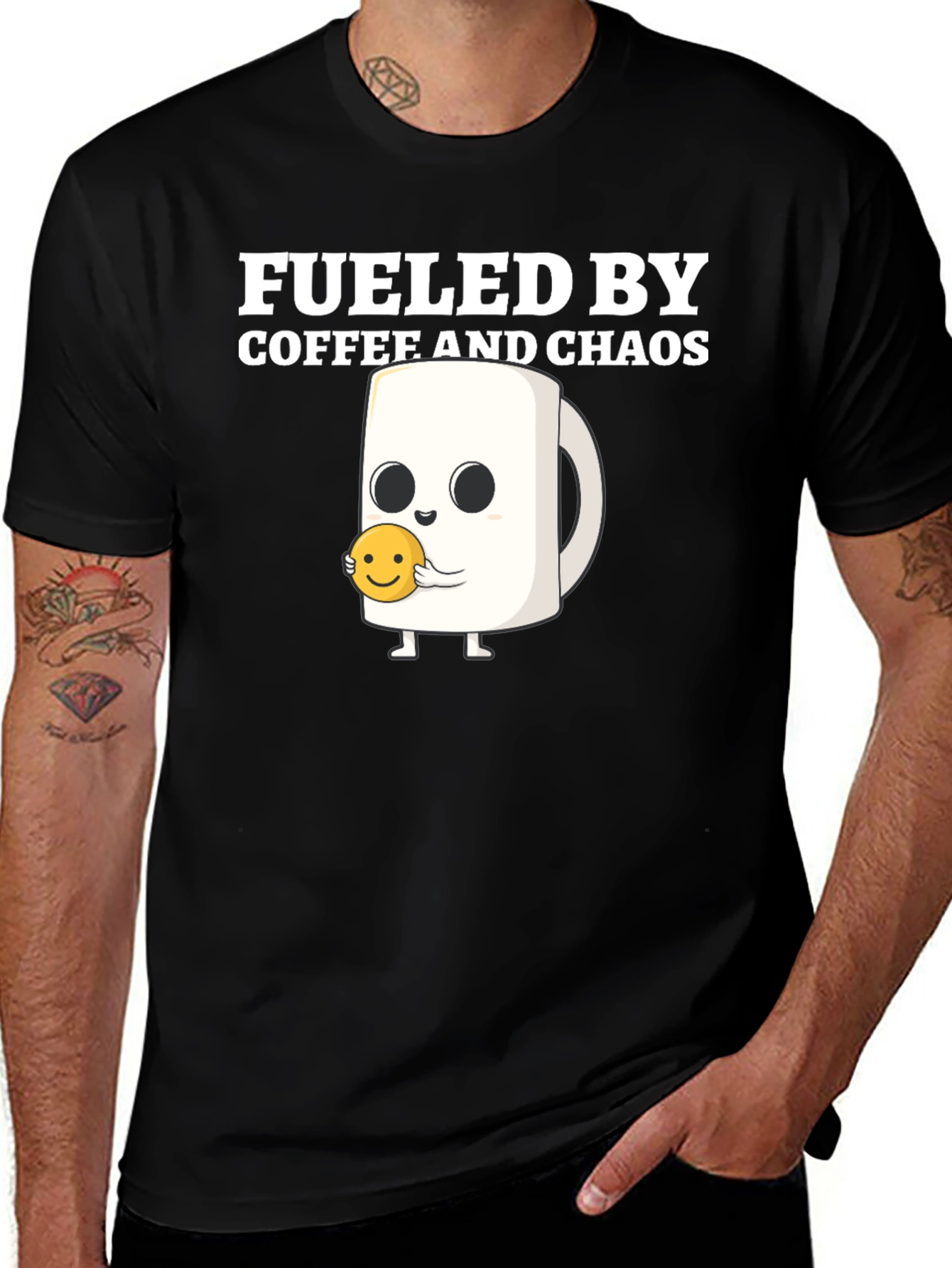 Fueled by Coffee and Chaos T-Shirt