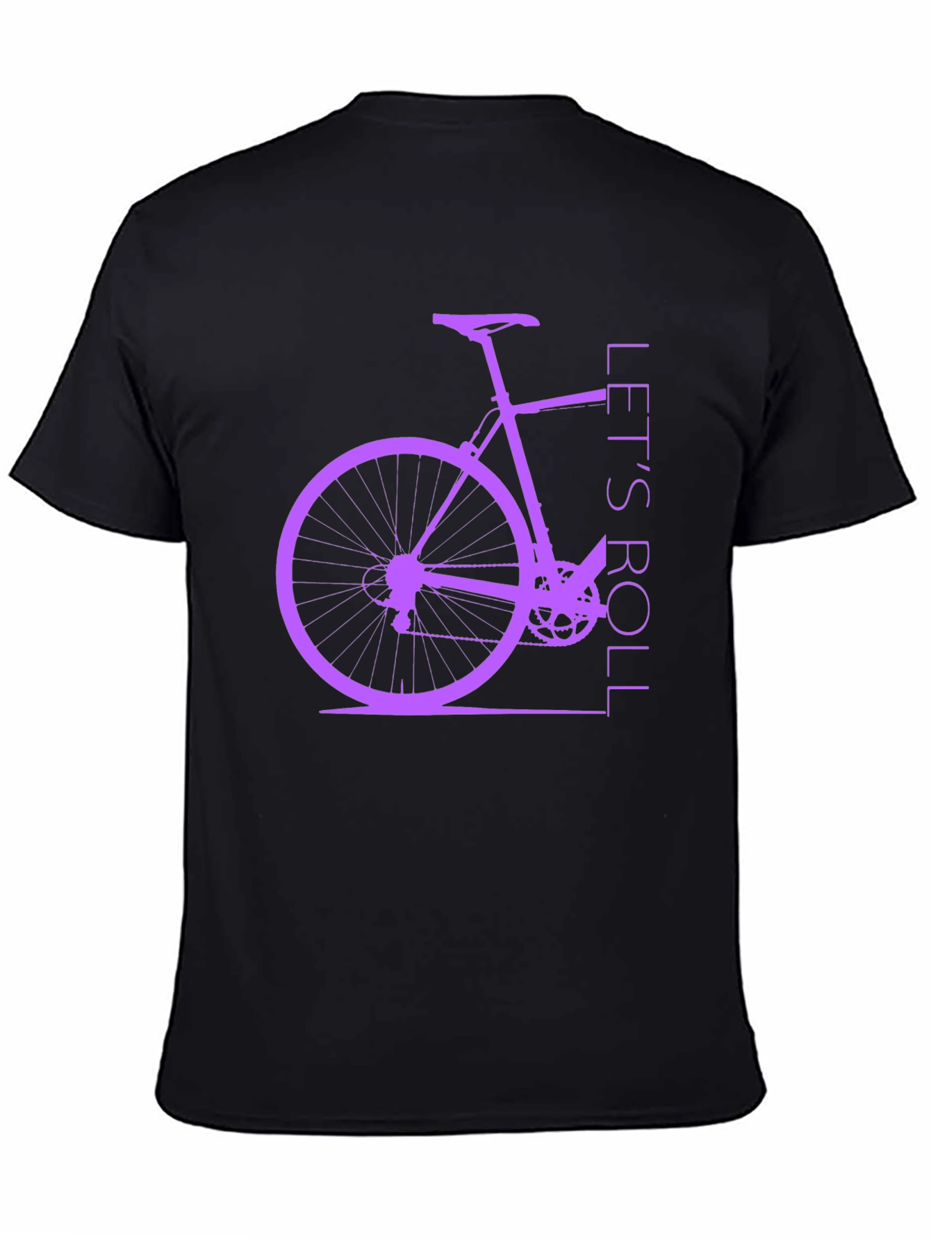 Lets Roll Bike Graphic T-Shirt