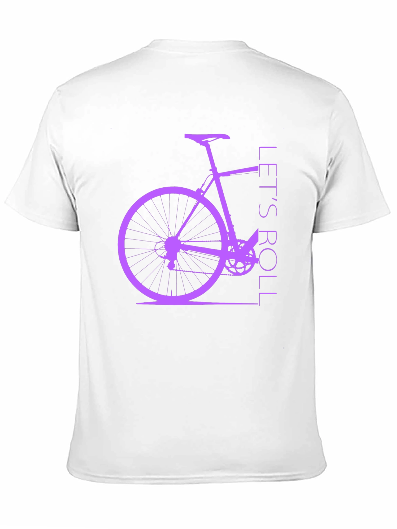 Lets Roll Bike Graphic T-Shirt