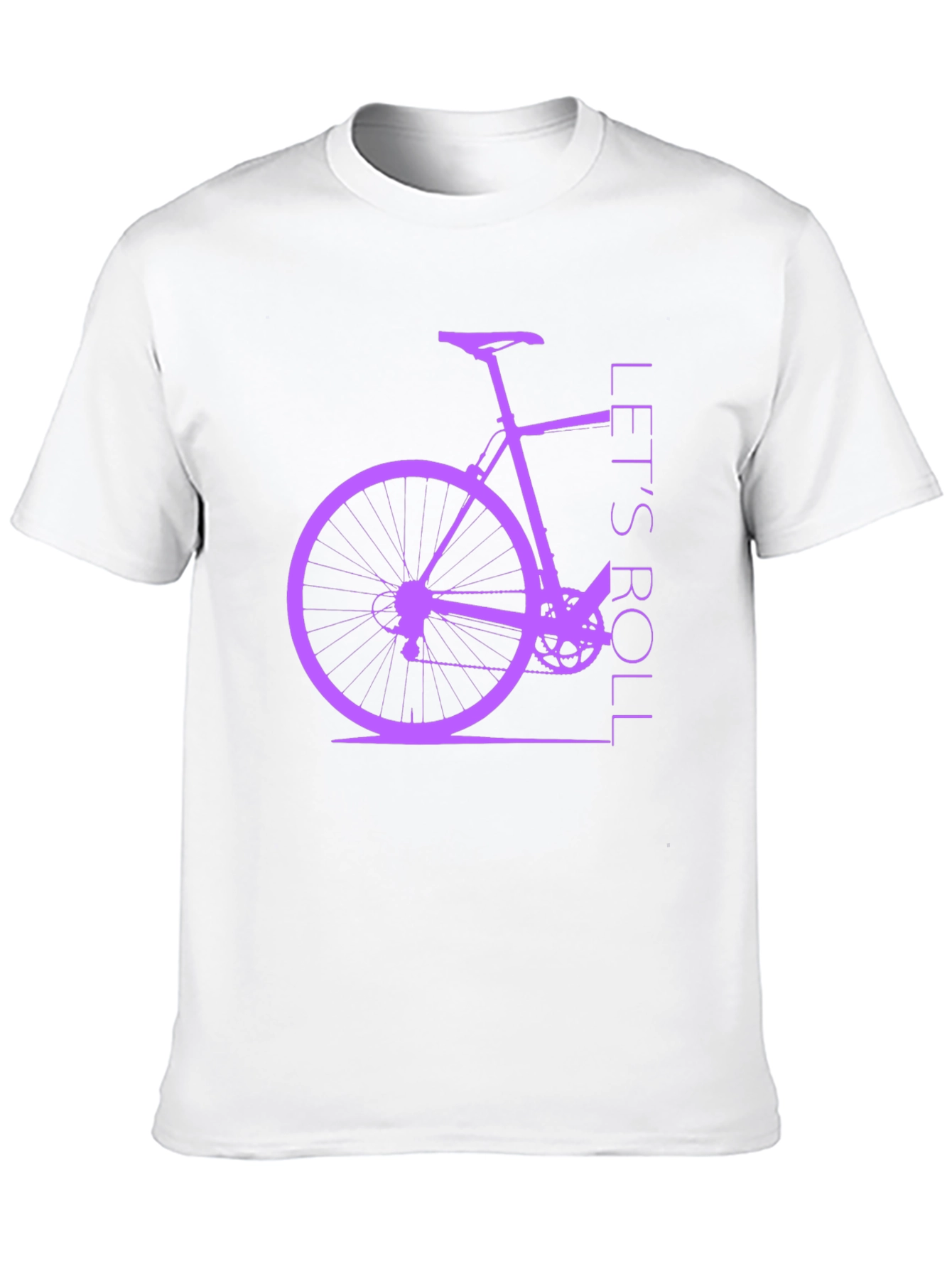 Lets Roll Bike Graphic T-Shirt