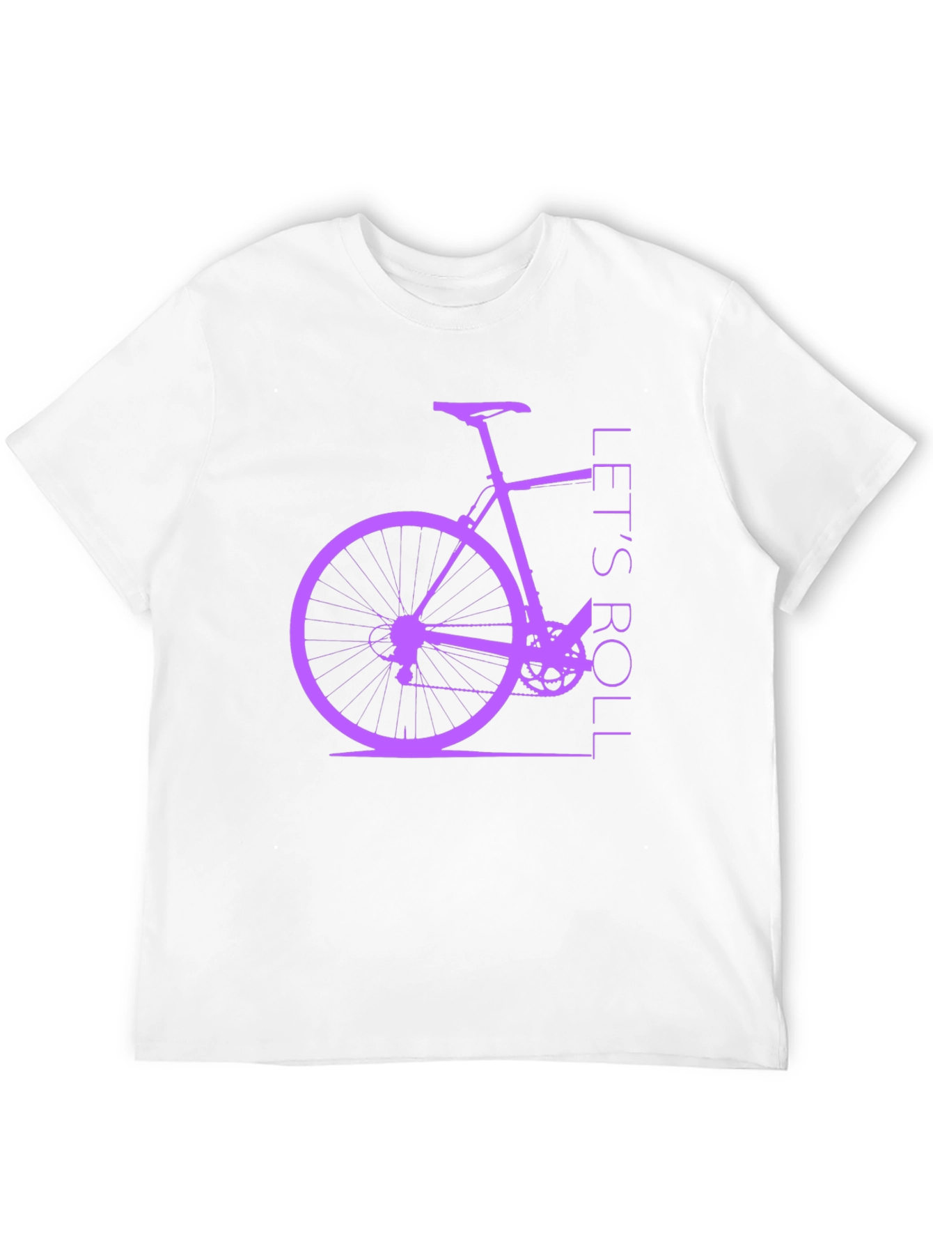 Lets Roll Bike Graphic T-Shirt
