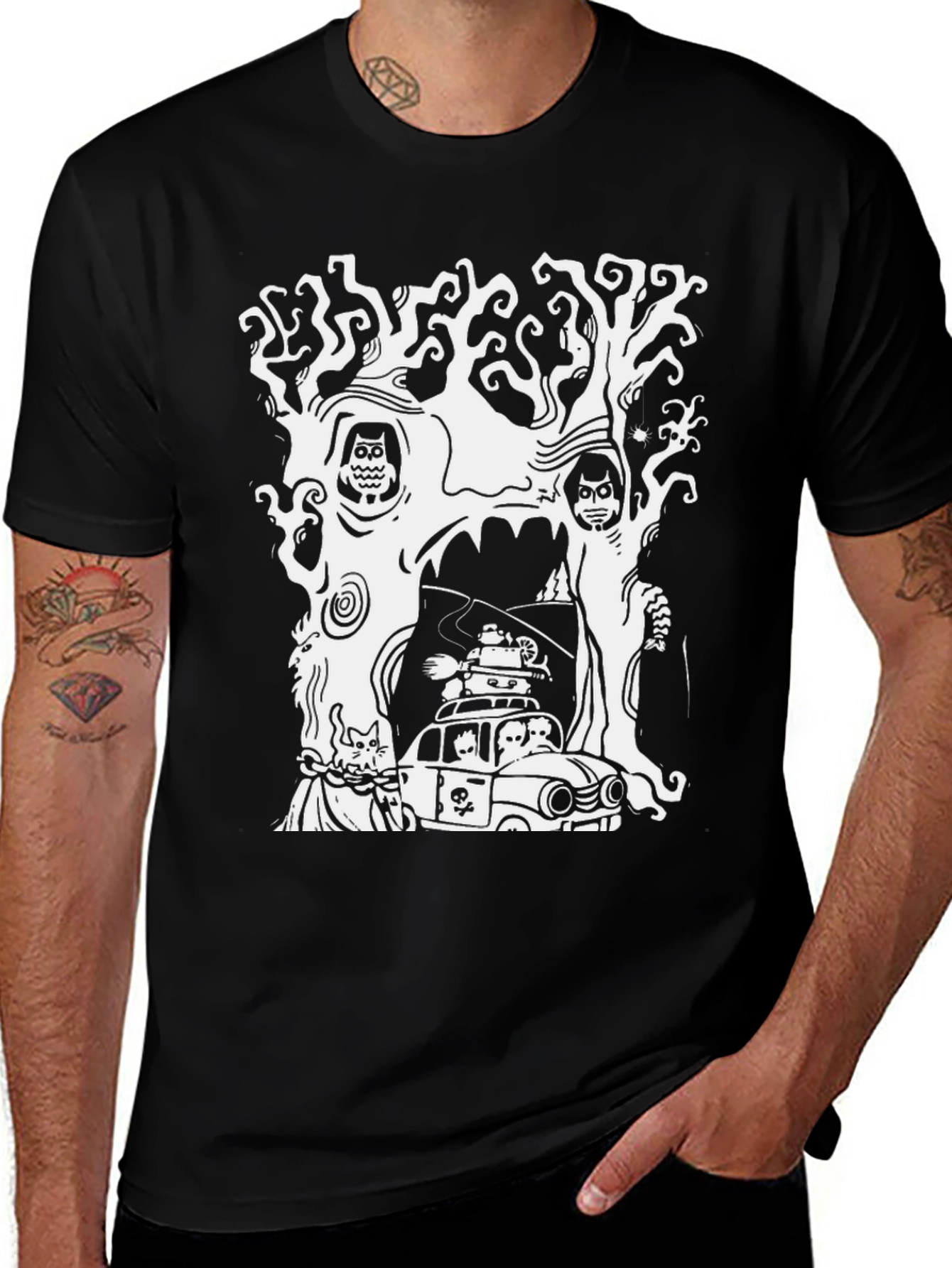 Monster Family Graphic Tee