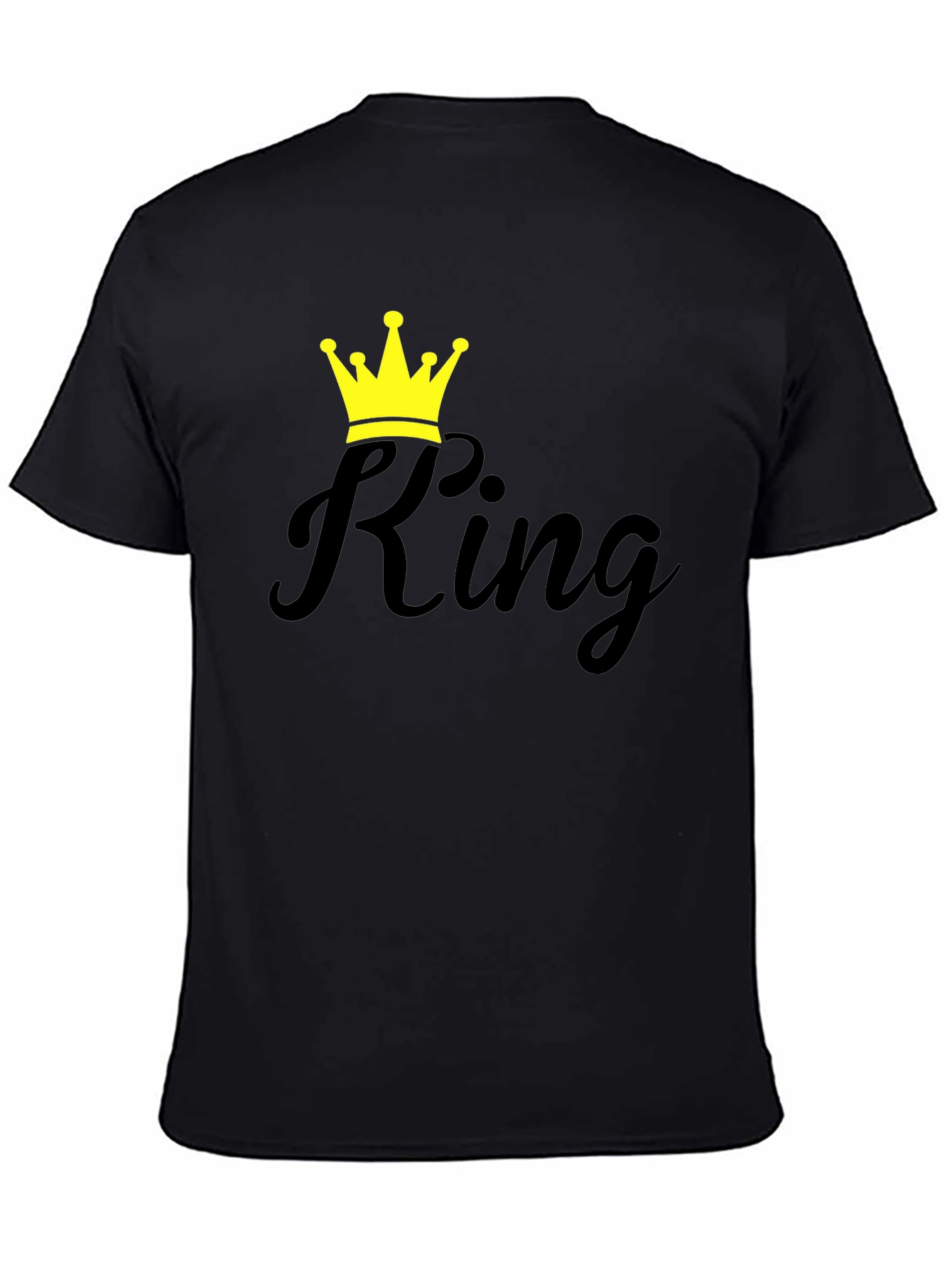 King Graphic T-Shirt - Stylish Crown Design
