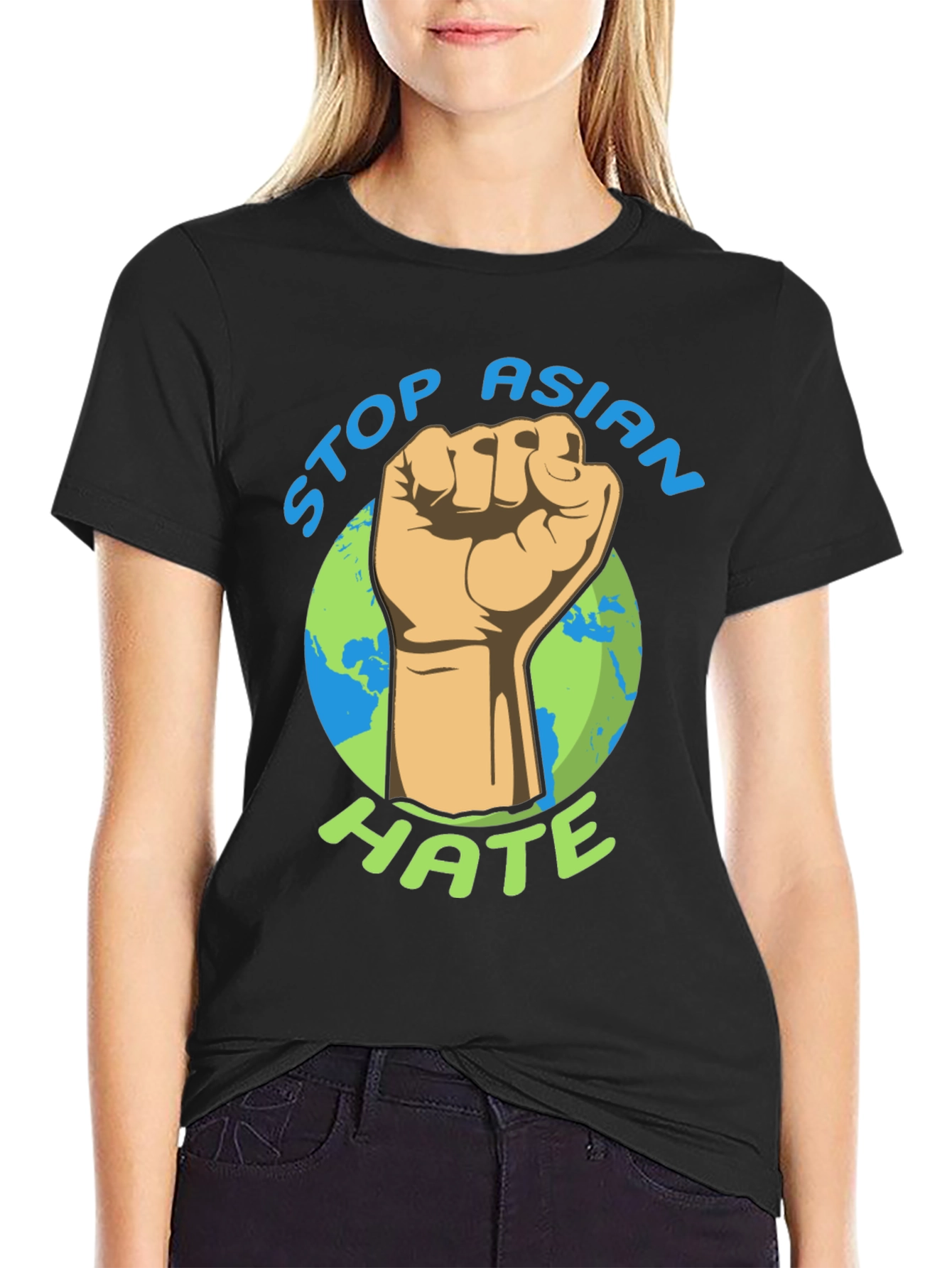 Stop Asian Hate Graphic Tee